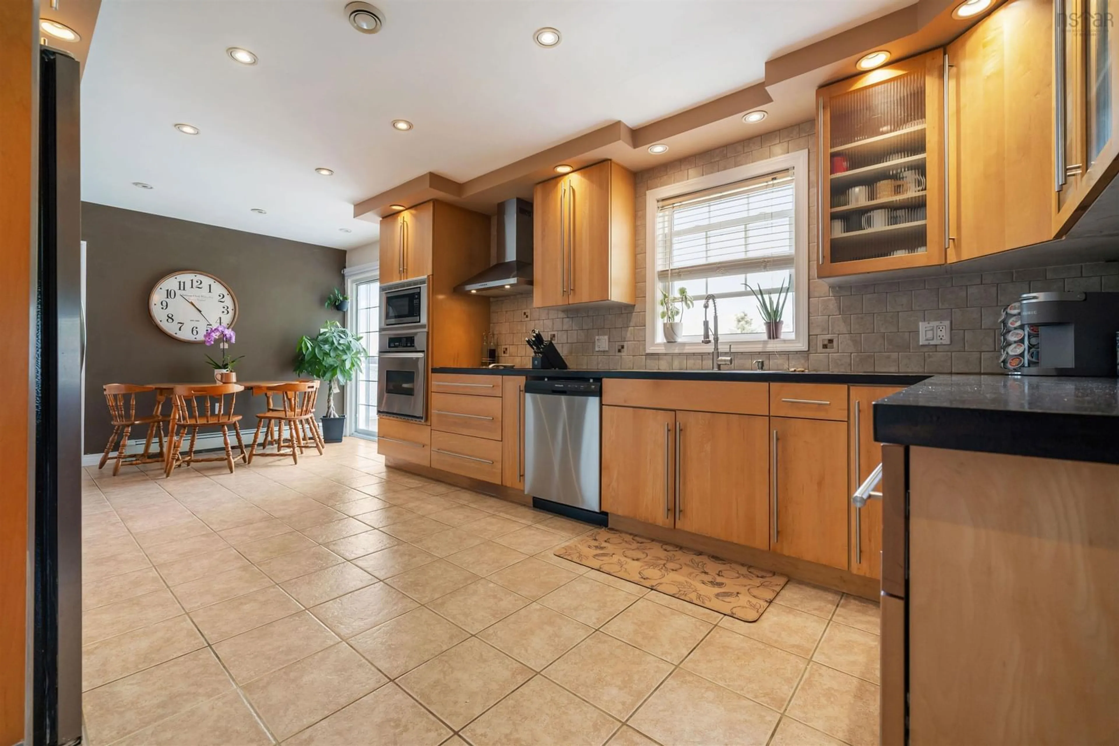 Open concept kitchen, ceramic/tile floor for 320 Mountain Rd, New Glasgow Nova Scotia B2H 5W1