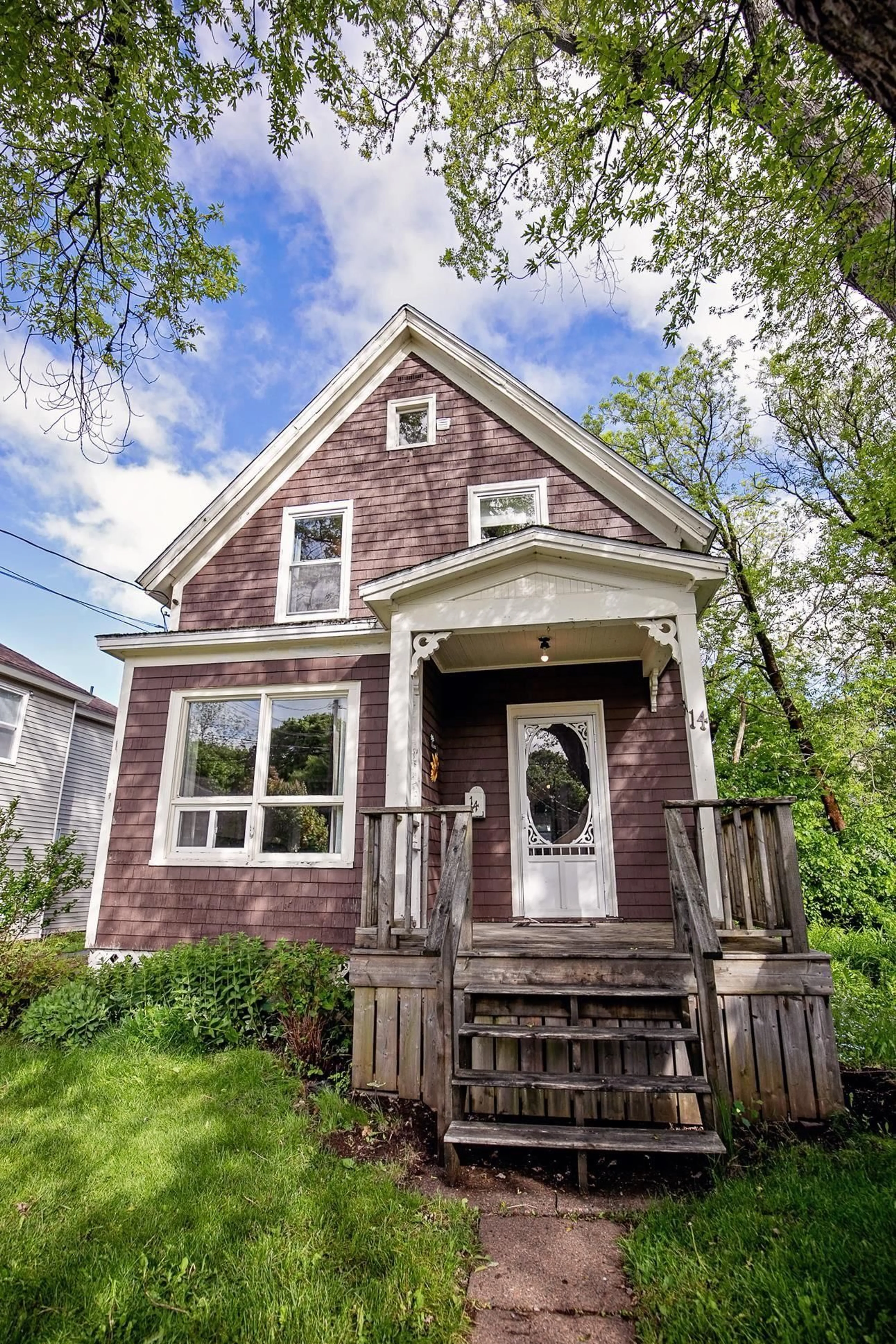 Home with brick exterior material, street for 14 Clifford St, Amherst Nova Scotia B4H 2E8