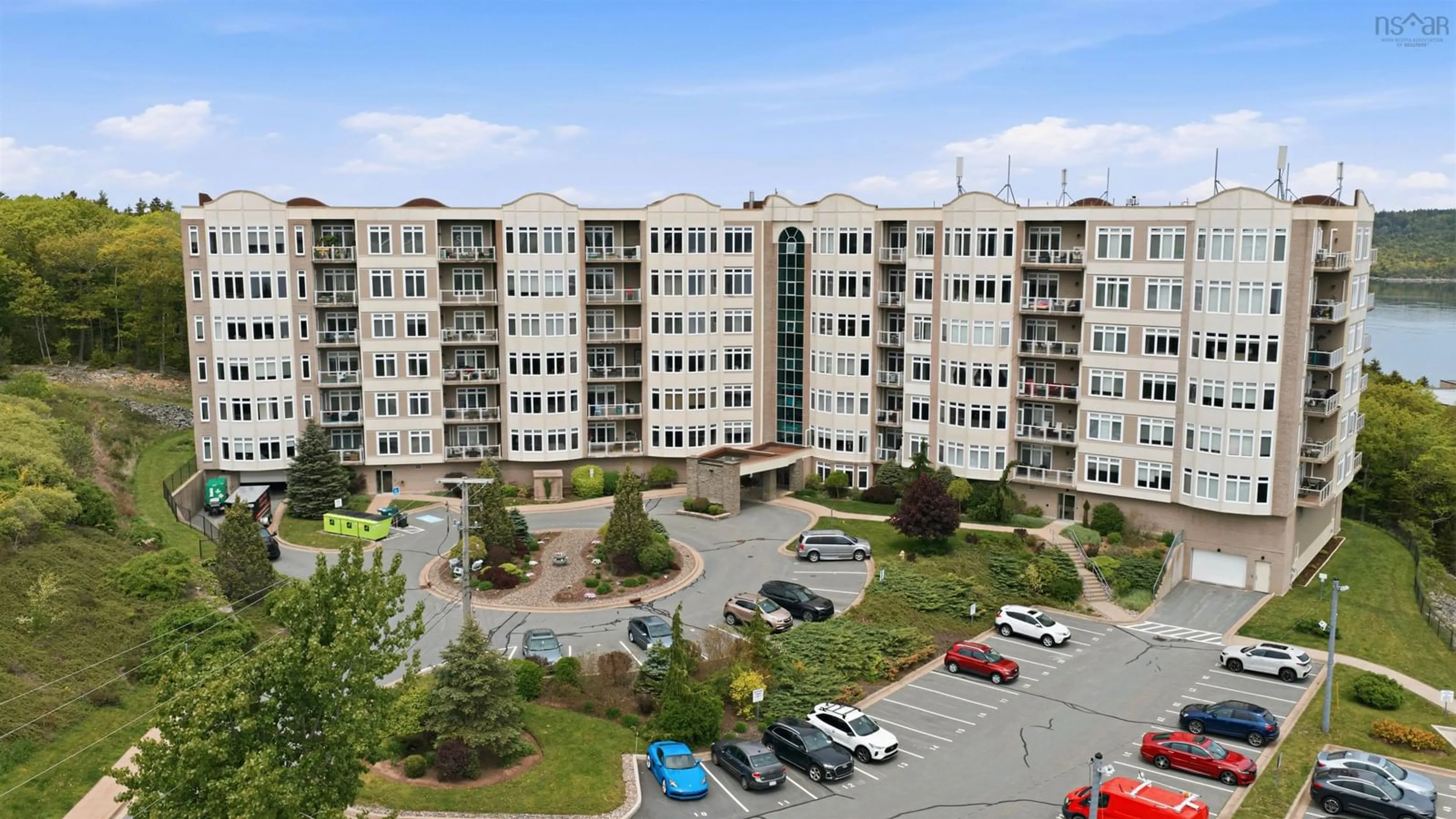 A pic from outside/outdoor area/front of a property/back of a property/a pic from drone, unknown for 94 Bedros Lane #214, Halifax Nova Scotia B3M 4X3