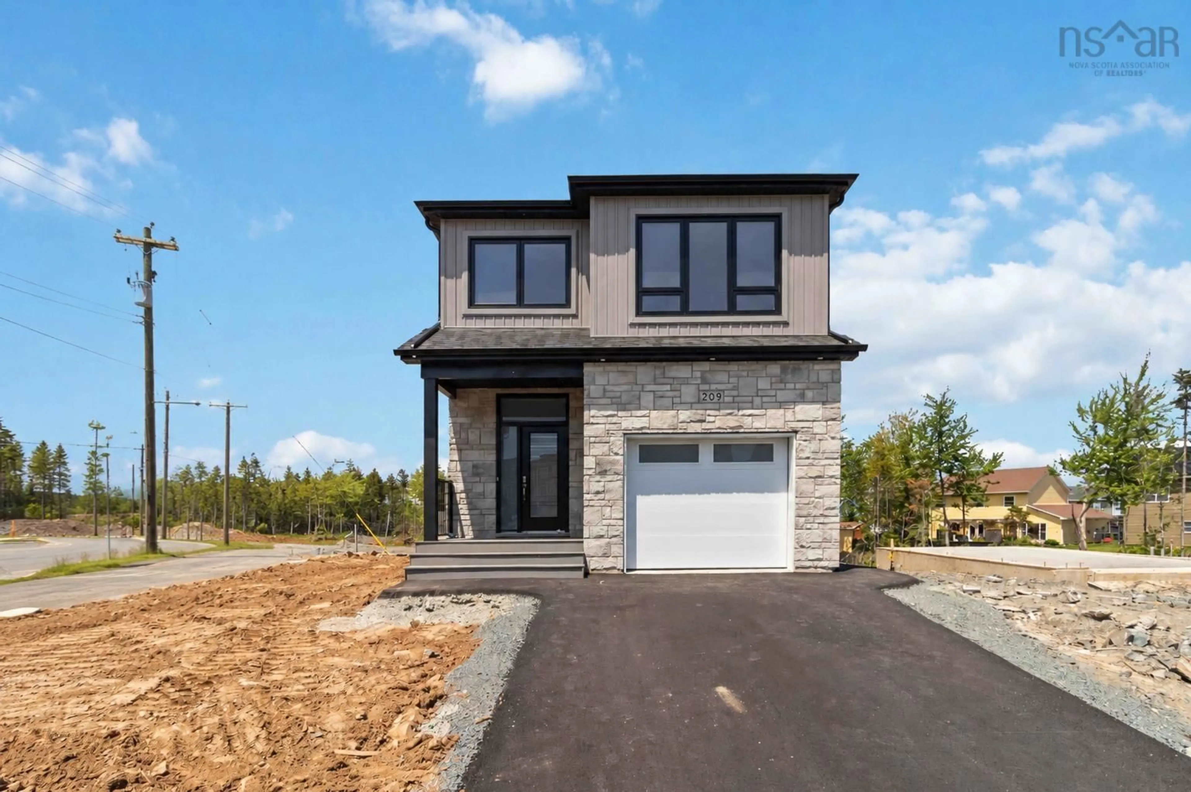 Home with brick exterior material, street for 209 Lewis Dr #LW14, Bedford Nova Scotia B4B 0L3