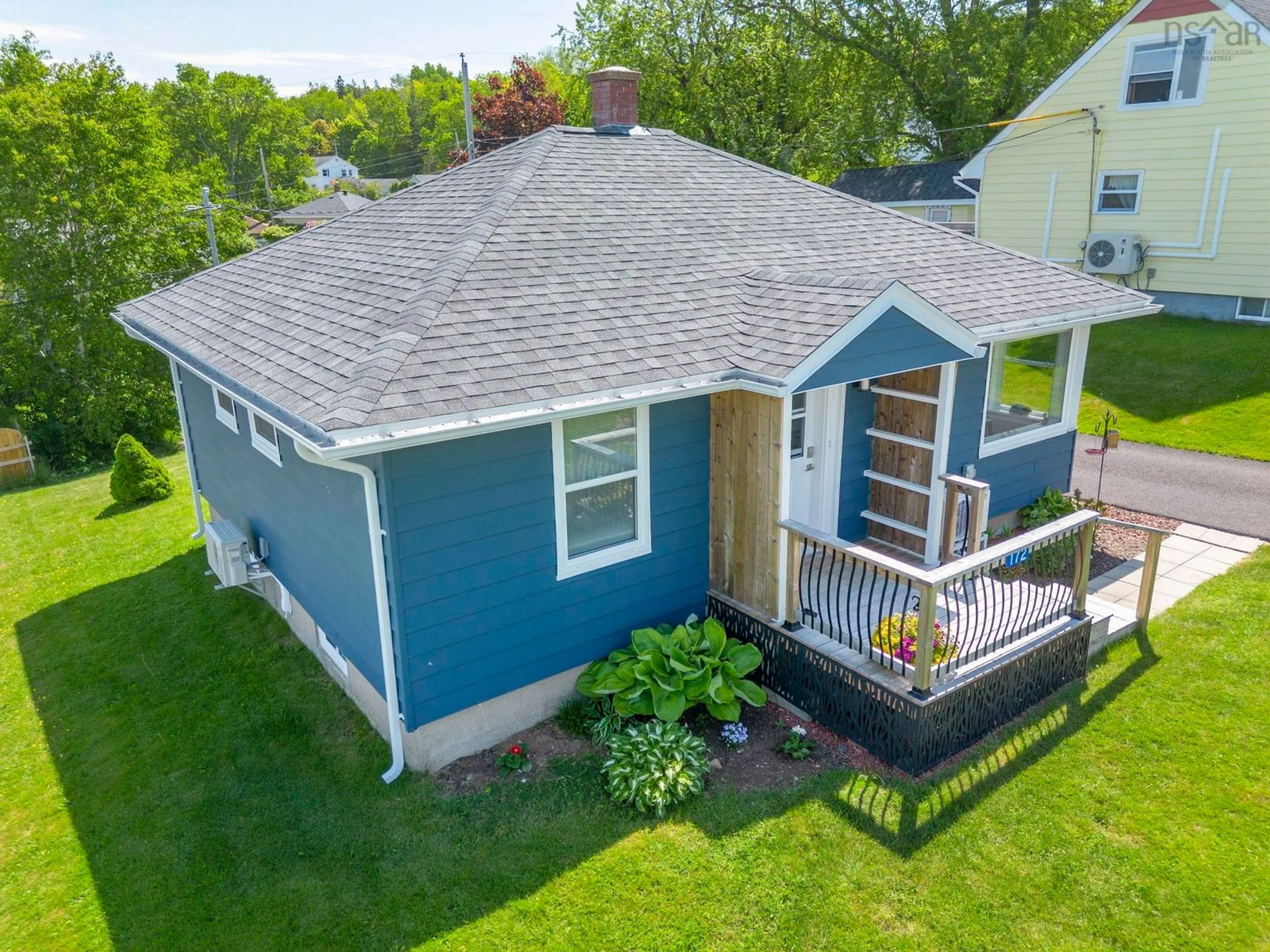 A pic from outside/outdoor area/front of a property/back of a property/a pic from drone, street for 172 Spritsail Rd, Cornwallis Nova Scotia B0S 1H0