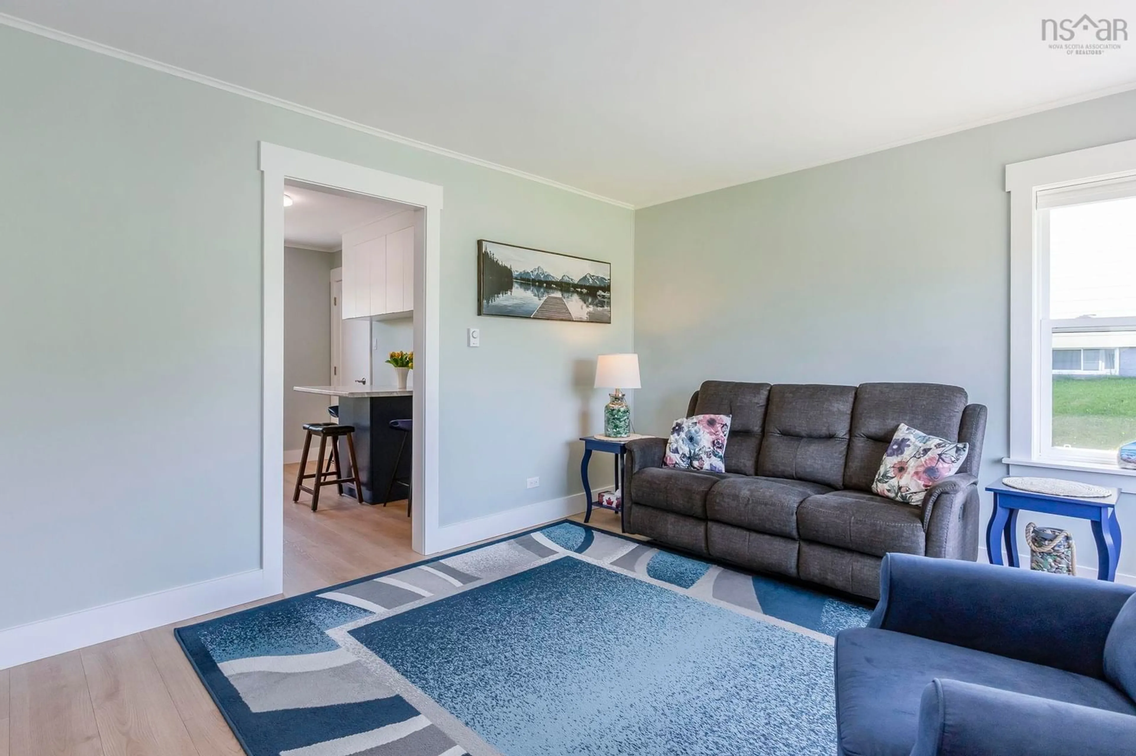 Living room with furniture, unknown for 172 Spritsail Rd, Cornwallis Nova Scotia B0S 1H0