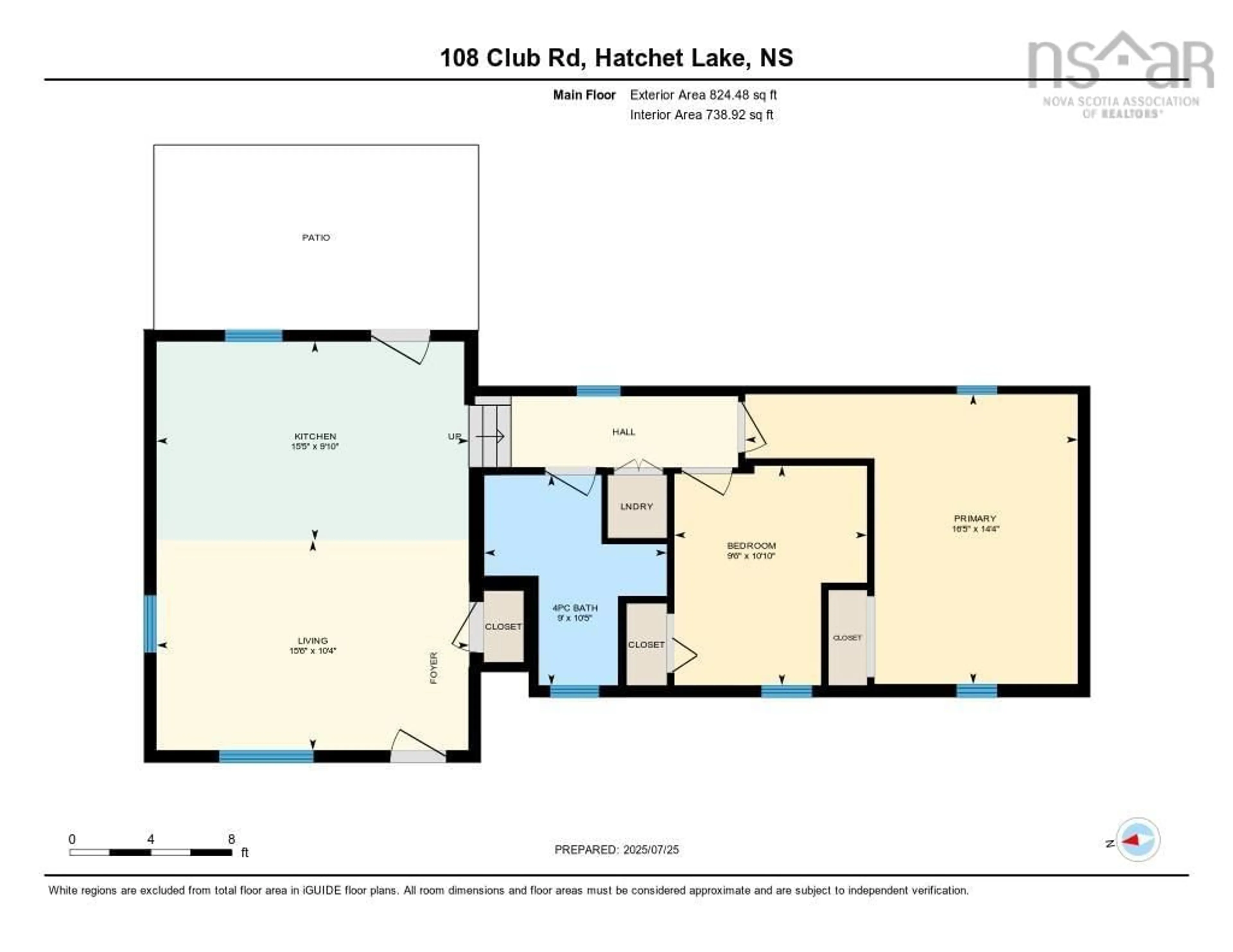 Floor plan for 108 Club Rd, Hatchet Lake Nova Scotia B3T 1R1