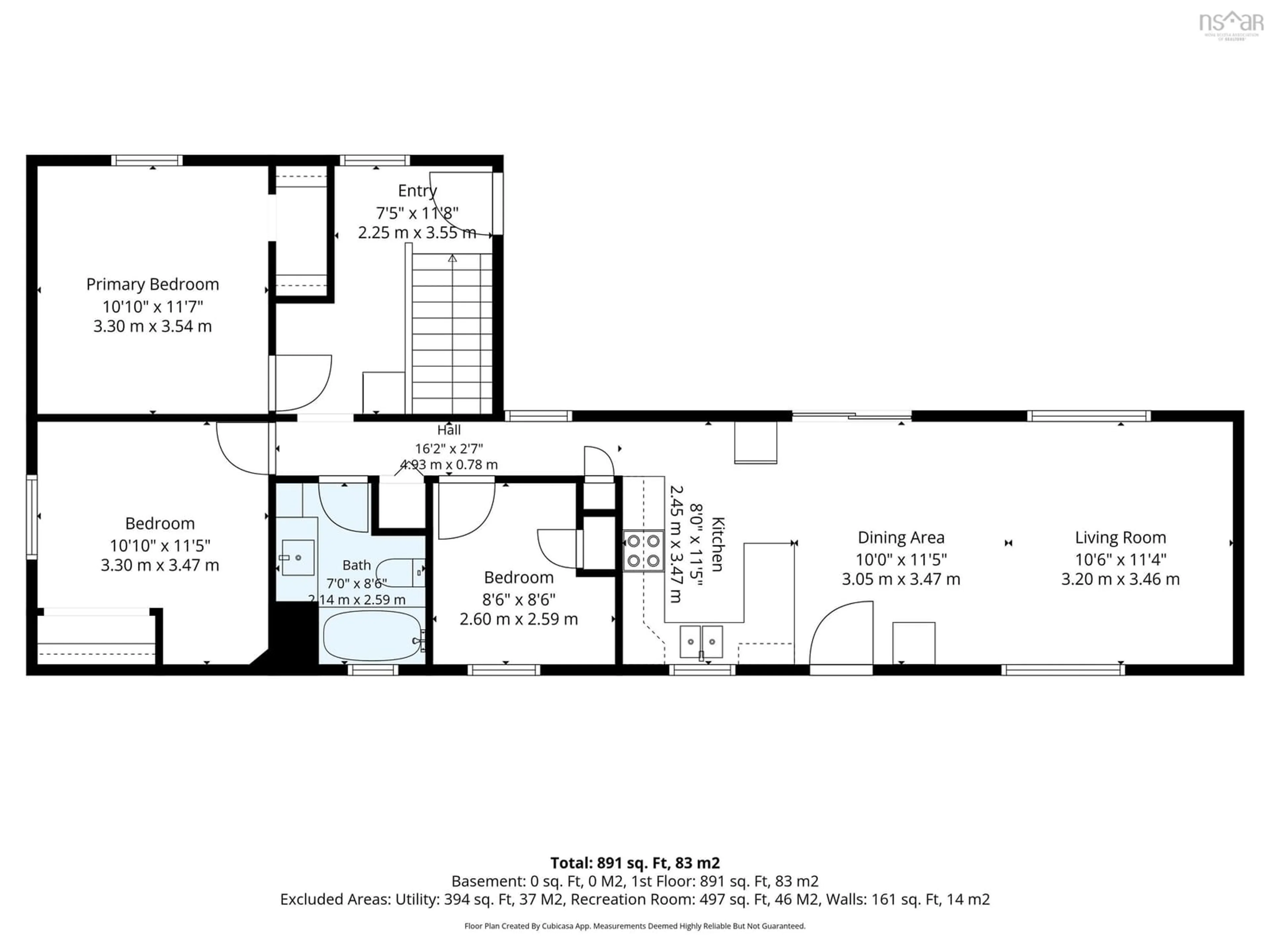 Floor plan for 42 Iseley Lane, Dutch Settlement Nova Scotia B2S 2C4