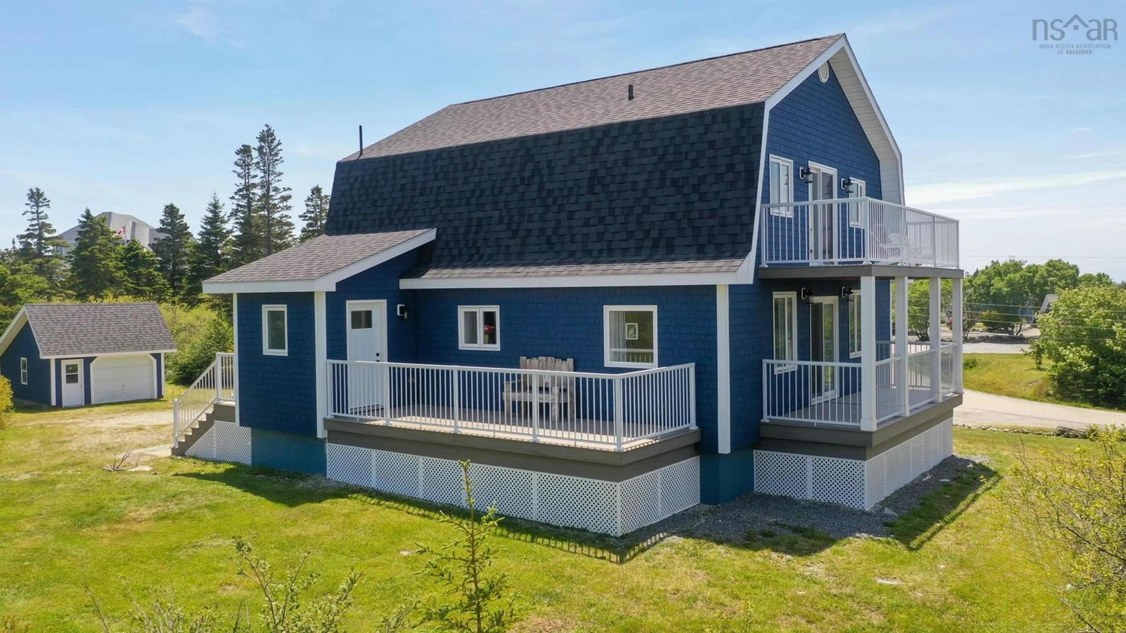 Home with vinyl exterior material, building for 91 Mcgray Ave, North East Point Nova Scotia B0W 1E0
