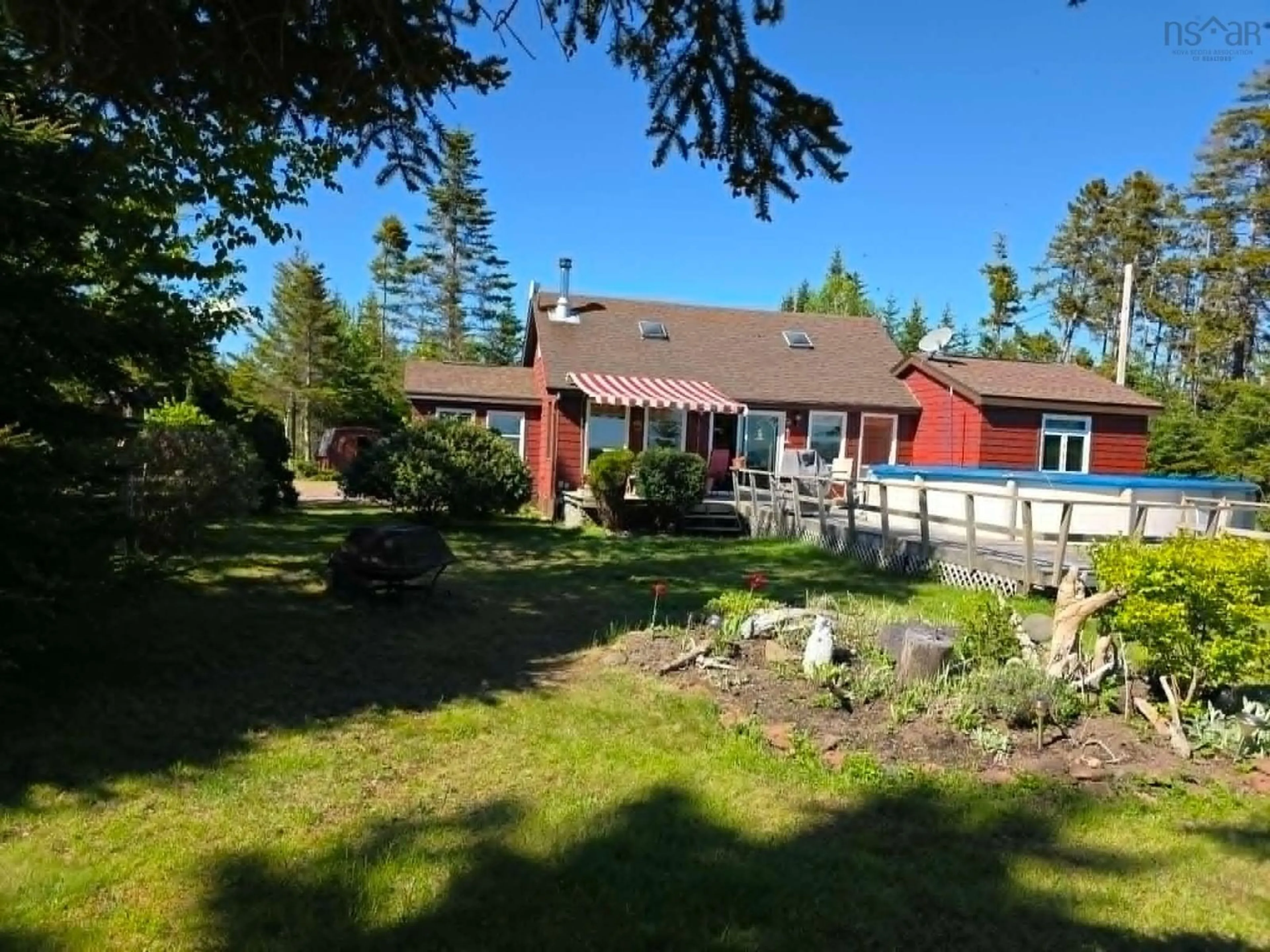 A pic from outside/outdoor area/front of a property/back of a property/a pic from drone, unknown for 251 Bayview Dr, Little Dyke Nova Scotia B0M 1L0