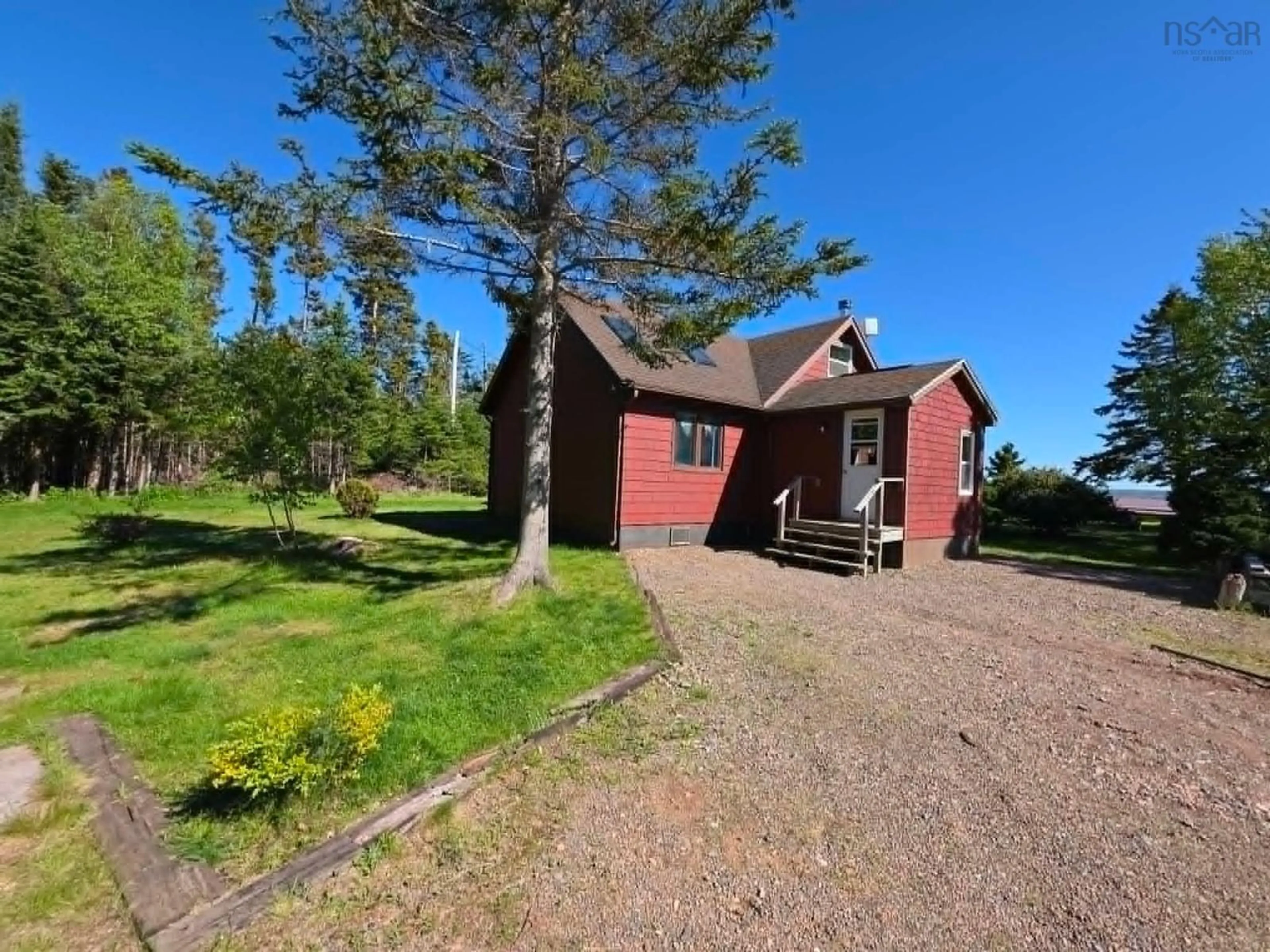 A pic from outside/outdoor area/front of a property/back of a property/a pic from drone, unknown for 251 Bayview Dr, Little Dyke Nova Scotia B0M 1L0
