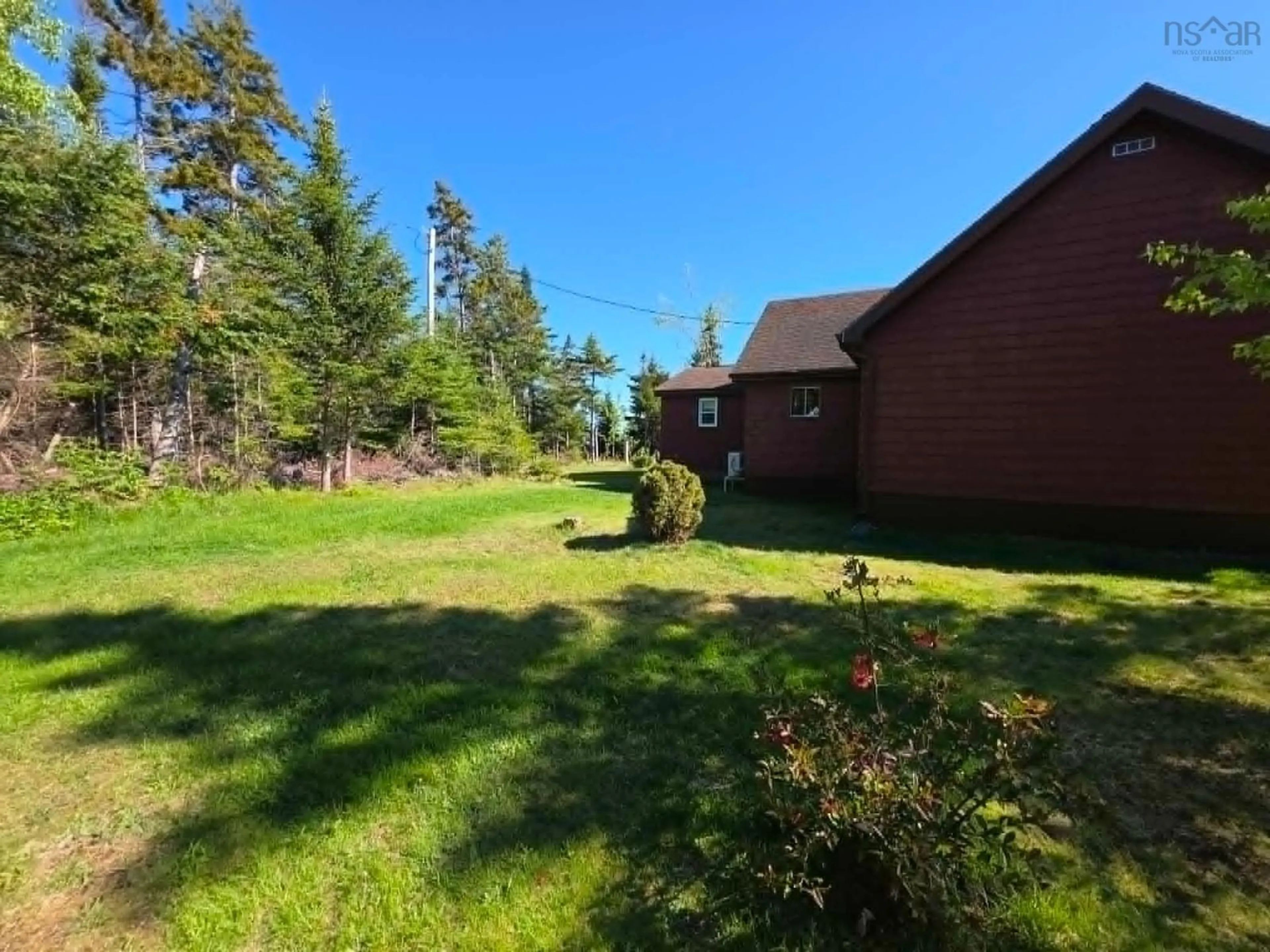 A pic from outside/outdoor area/front of a property/back of a property/a pic from drone, forest/trees view for 251 Bayview Dr, Little Dyke Nova Scotia B0M 1L0