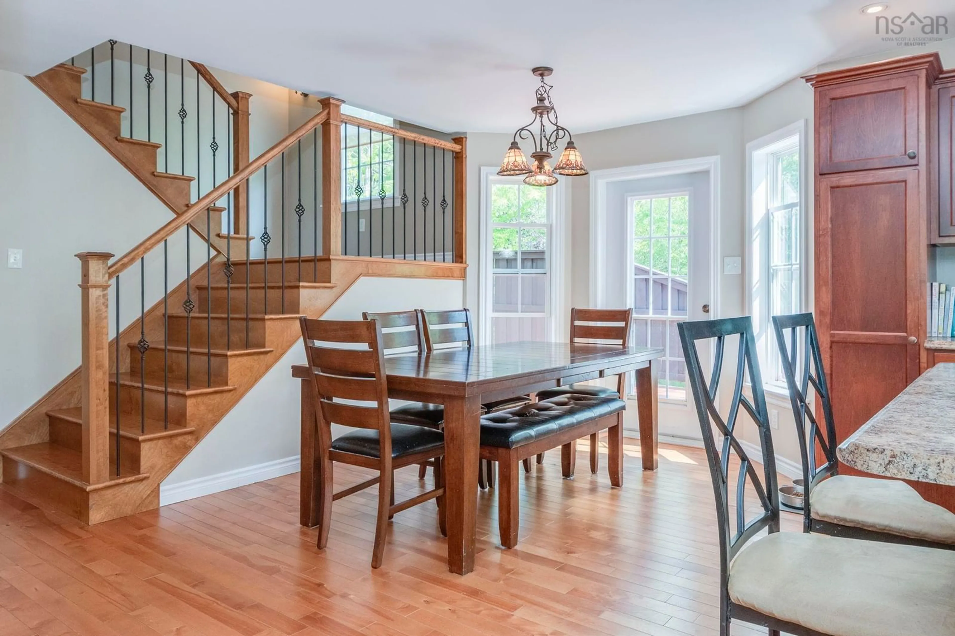 Dining room, wood/laminate floor for 73 Strickland Avenue Ave, Trenton Nova Scotia B0K 1X1