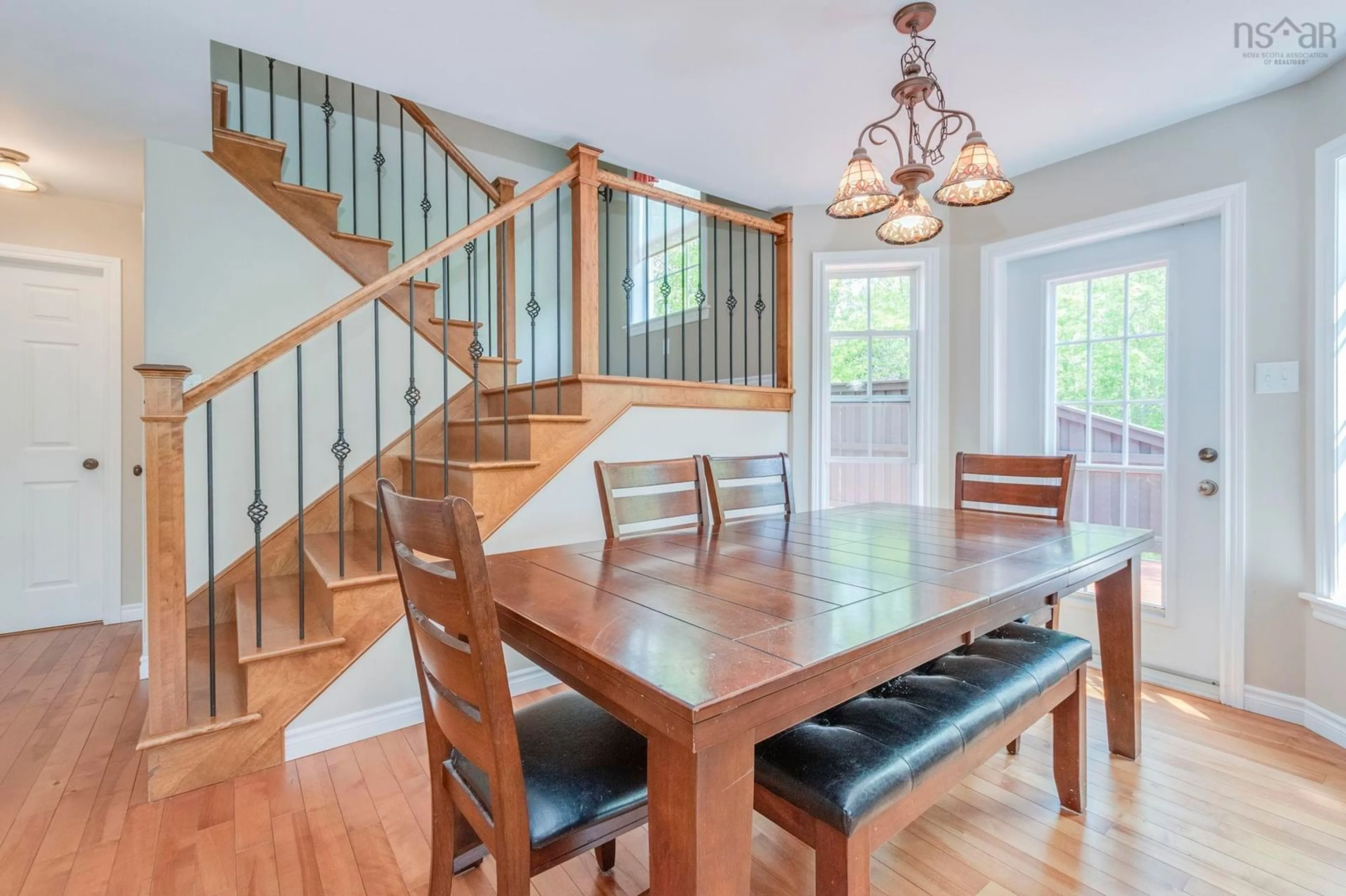 Dining room, wood/laminate floor for 73 Strickland Avenue Ave, Trenton Nova Scotia B0K 1X1