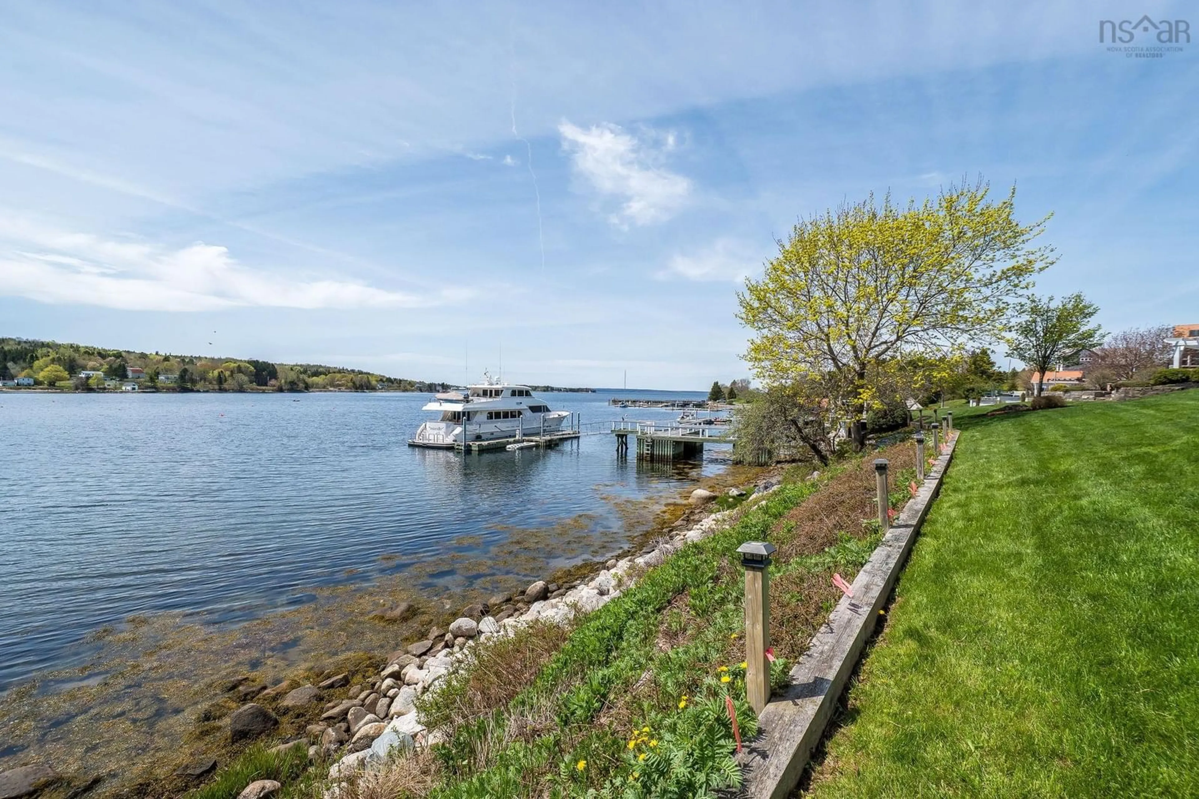 A pic from outside/outdoor area/front of a property/back of a property/a pic from drone, water/lake/river/ocean view for 40 Crouchers Point Rd, Glen Haven Nova Scotia B3Z 2W4