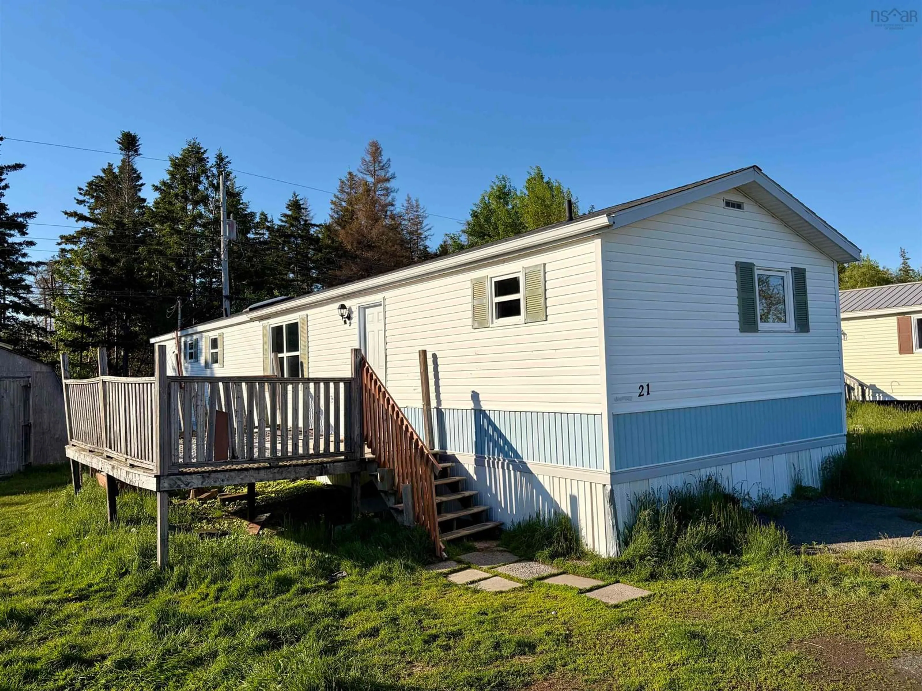 Home with vinyl exterior material, unknown for 21 Elmwood Dr, Lower South River Nova Scotia B2G 0E7