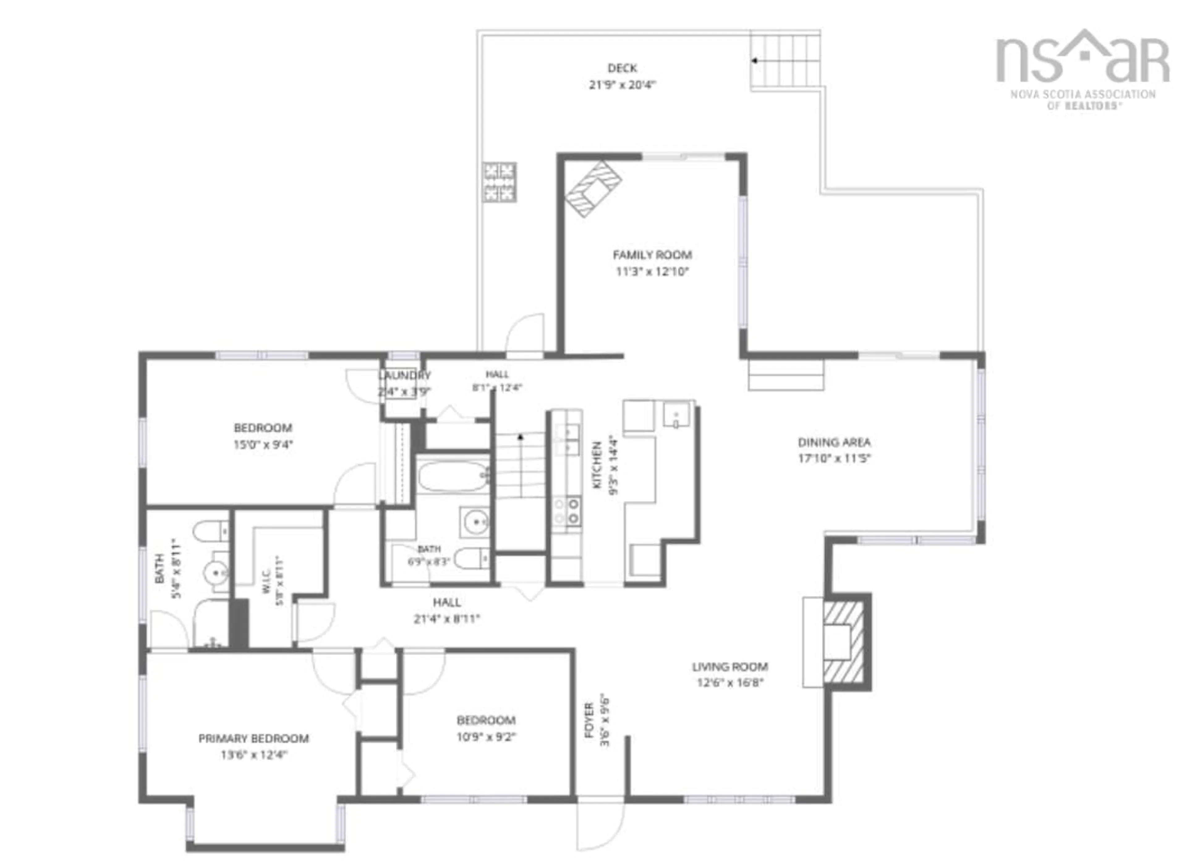 Floor plan for 860 Granton Abercrombie Rd, Abercrombie Nova Scotia B2H 5C6