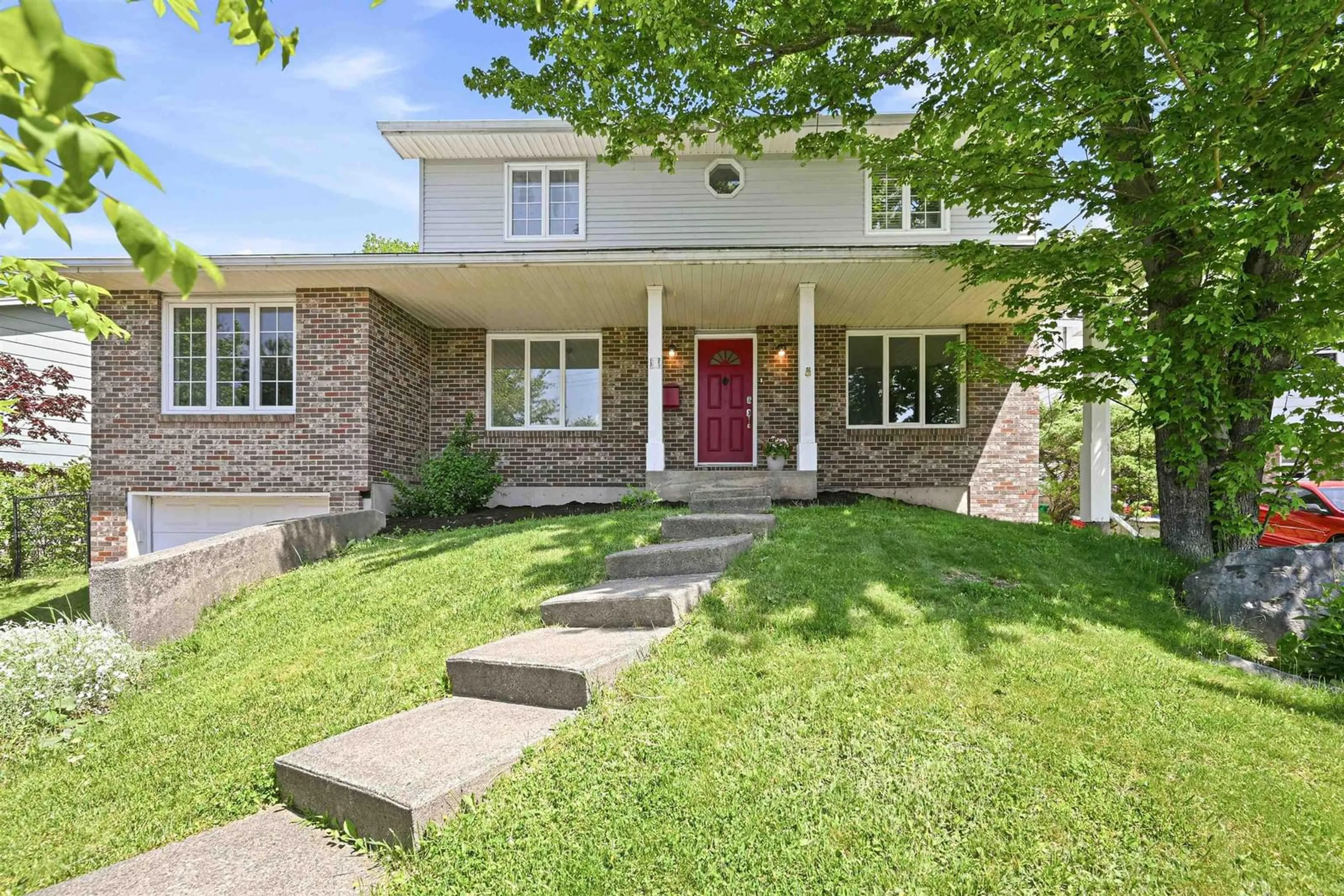 Home with brick exterior material, street for 2 Berkley Brae, Dartmouth Nova Scotia B2Y 4G6