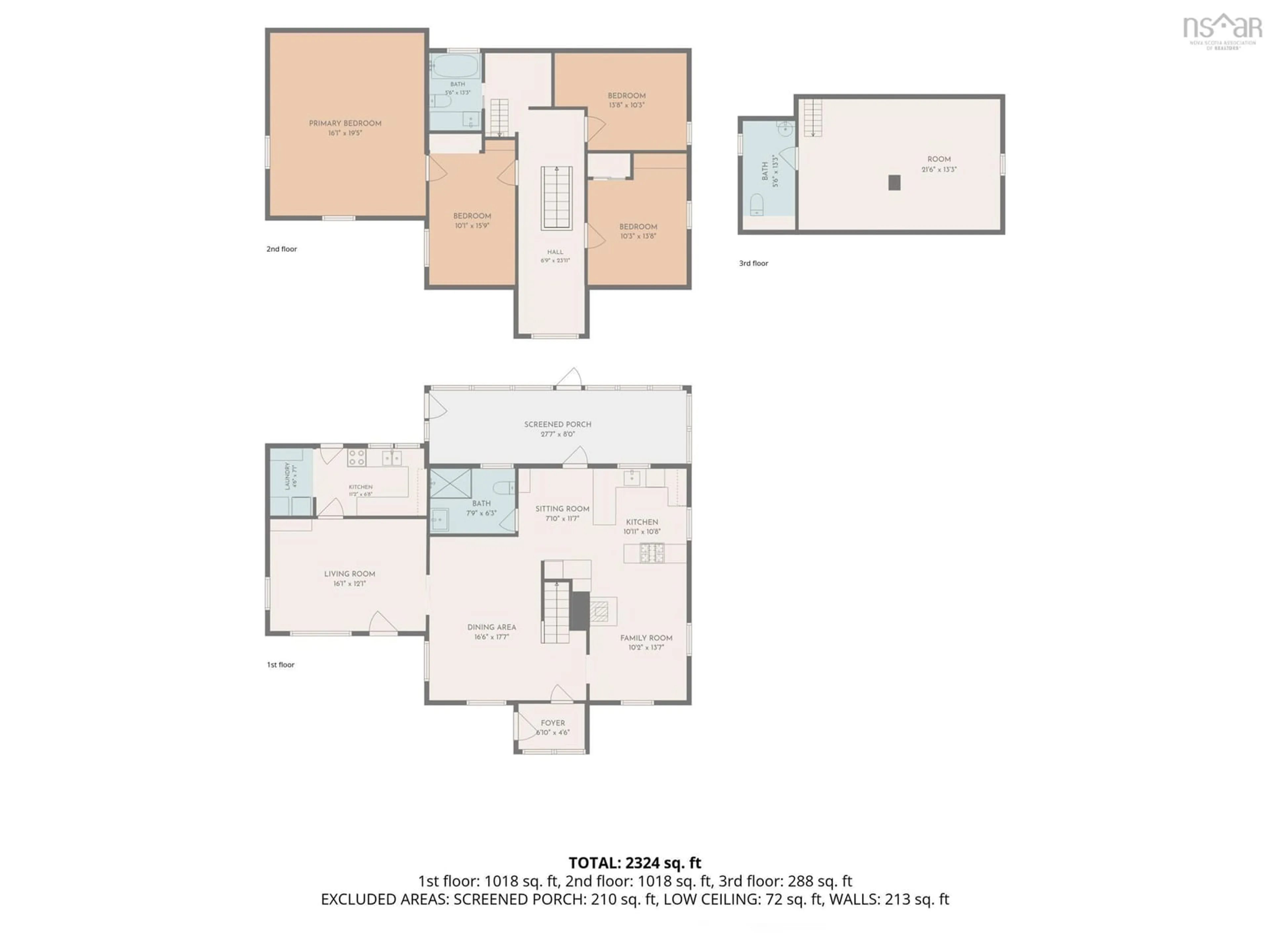 Floor plan for 1401 Matheson Brook Rd, Earltown Nova Scotia B0K 1V0