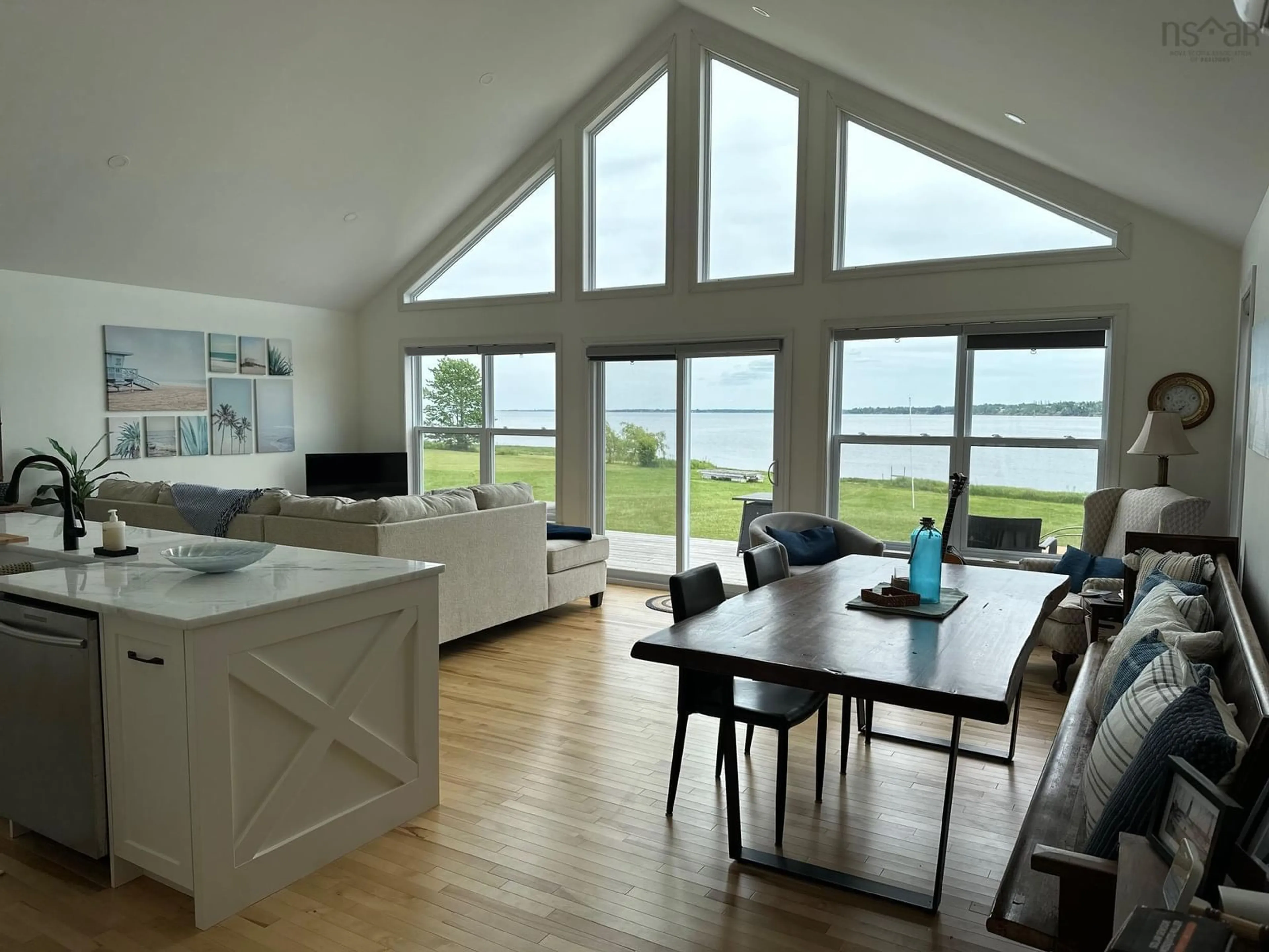 Open concept kitchen, unknown for 66 Clarks Rd, Bayhead Nova Scotia B0K 1V0