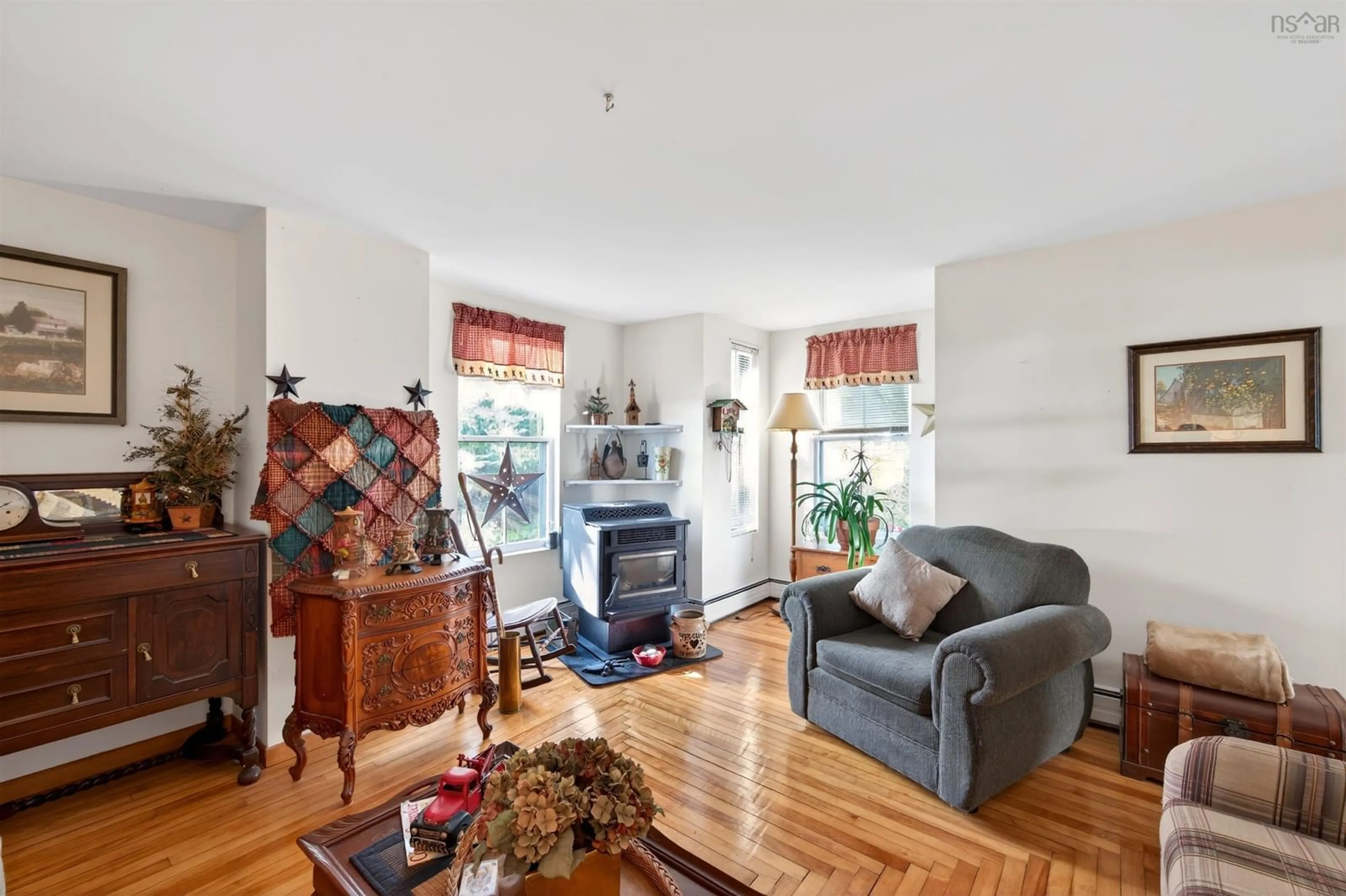 Living room with furniture, unknown for 22676 Highway 7, Sheet Harbour Nova Scotia B0J 3H0