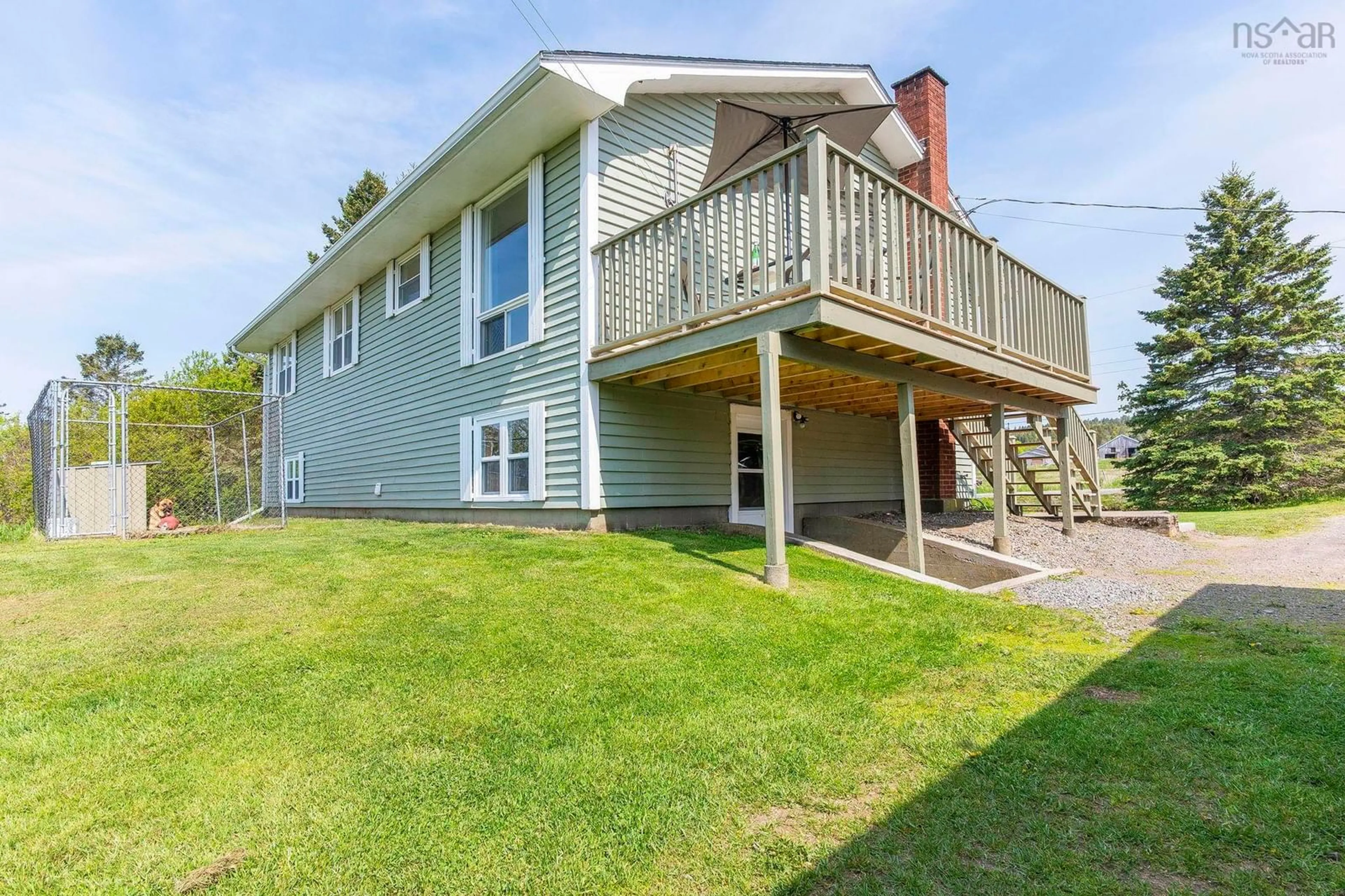 Home with vinyl exterior material, water/lake/river/ocean view for 48 Rogers Rd, Scots Bay Nova Scotia B0P 1H0