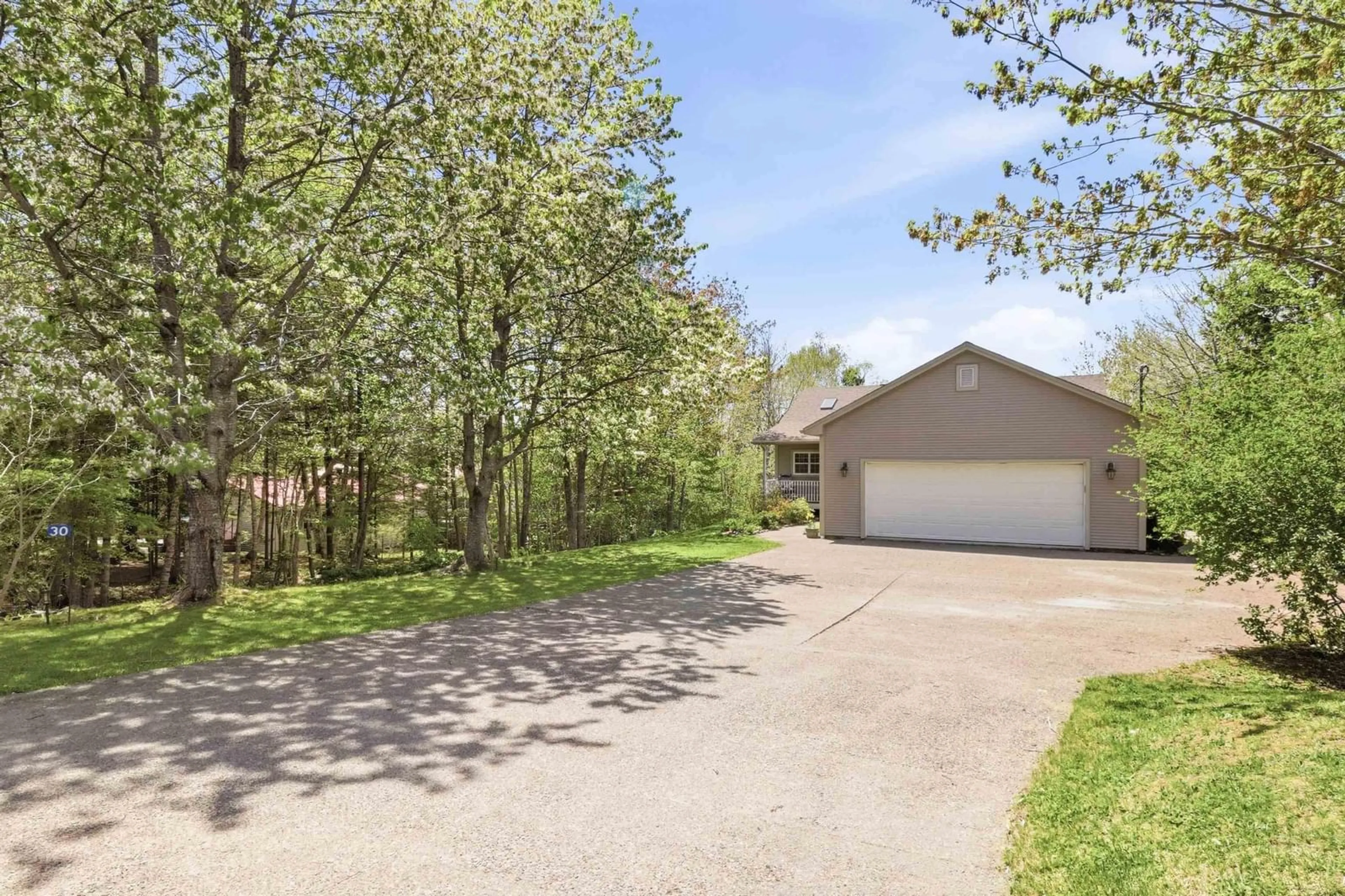A pic from outside/outdoor area/front of a property/back of a property/a pic from drone, water/lake/river/ocean view for 30 Chater Dr, Westphal Nova Scotia B2Z 1J3
