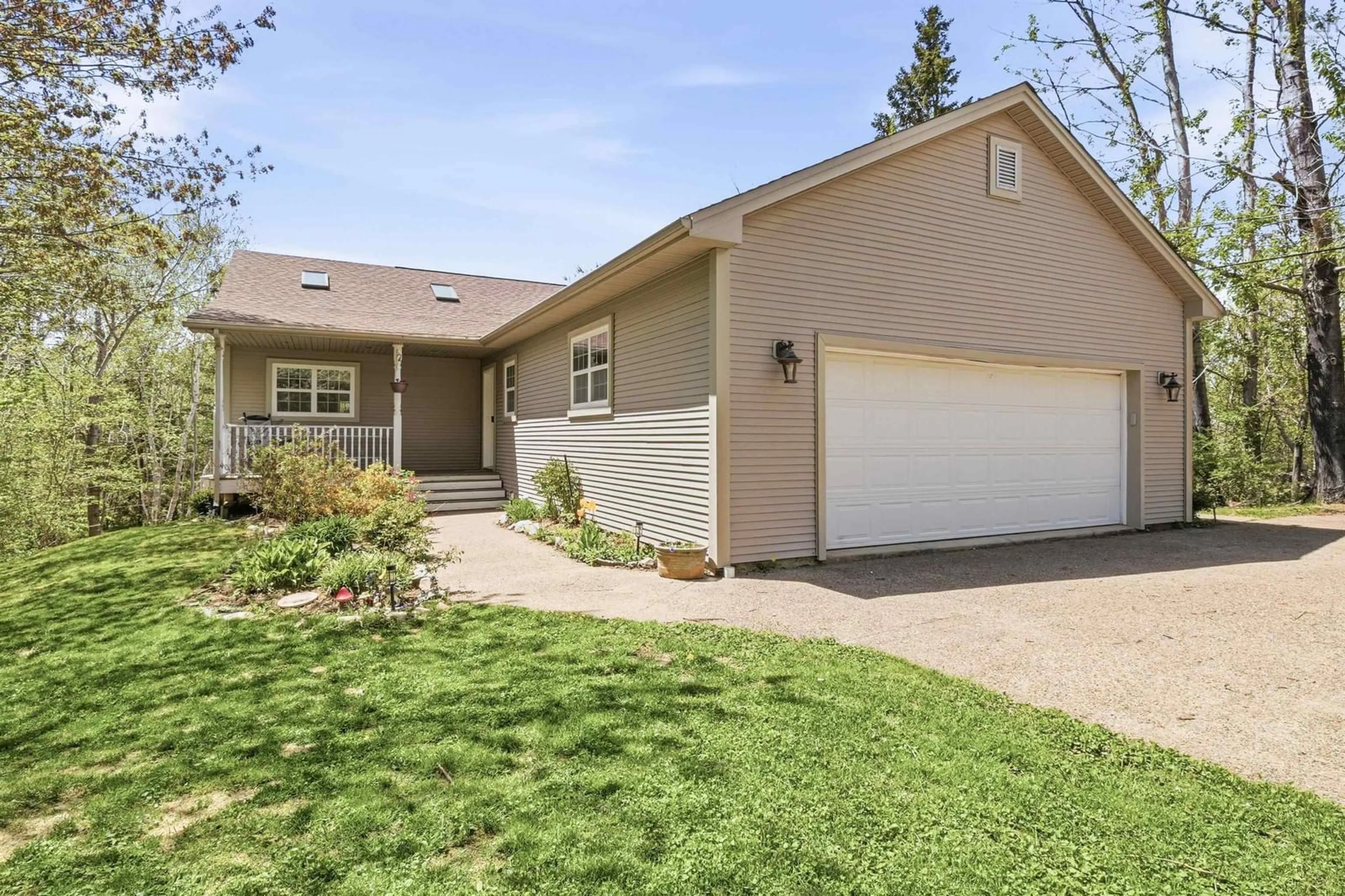 Home with vinyl exterior material, street for 30 Chater Dr, Westphal Nova Scotia B2Z 1J3