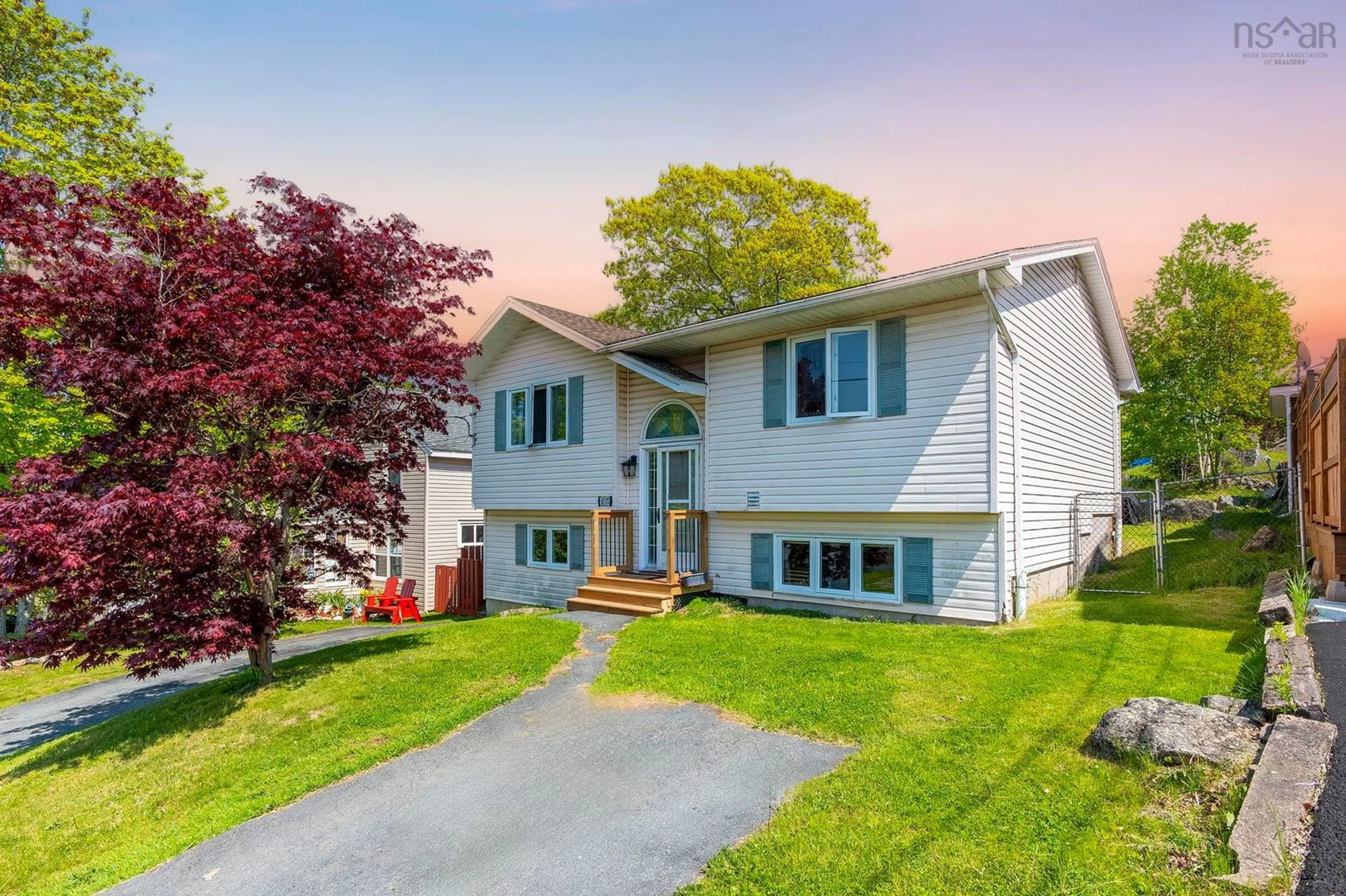 Home with vinyl exterior material, street for 12-1/2 Mountain Rd, Halifax Nova Scotia B3N 1A2