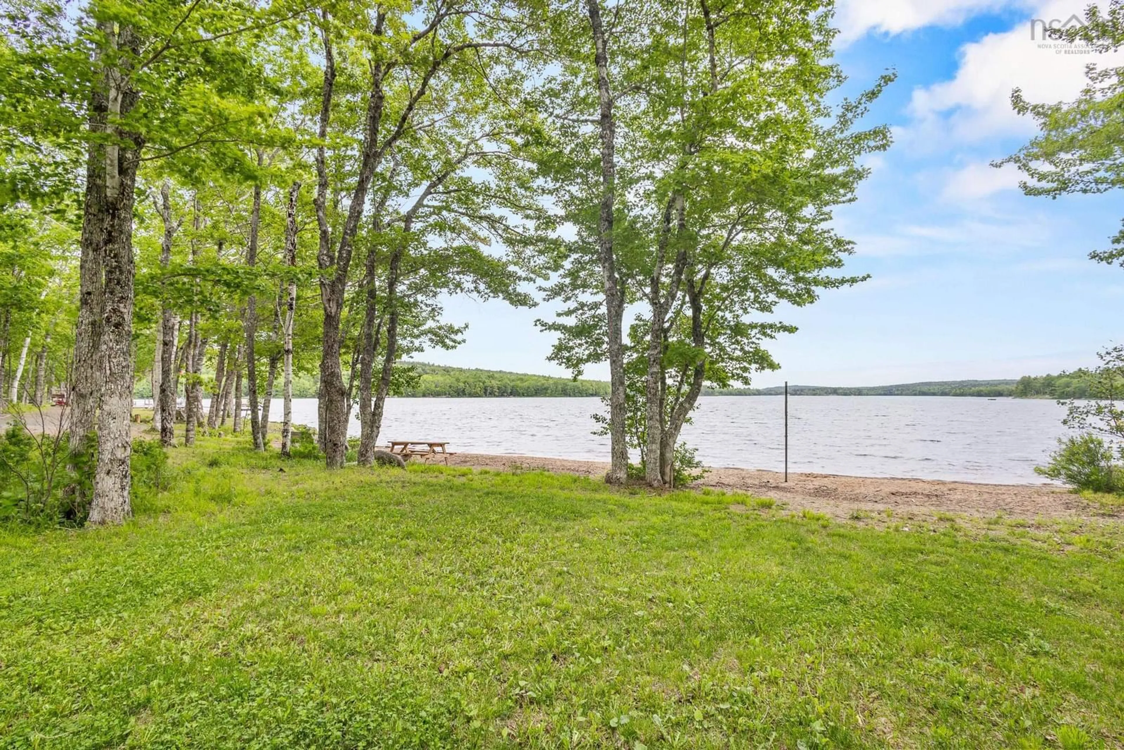 Patio, water/lake/river/ocean view for 62 Canyon Point Rd, Upper Vaughan Nova Scotia B0N 2T0