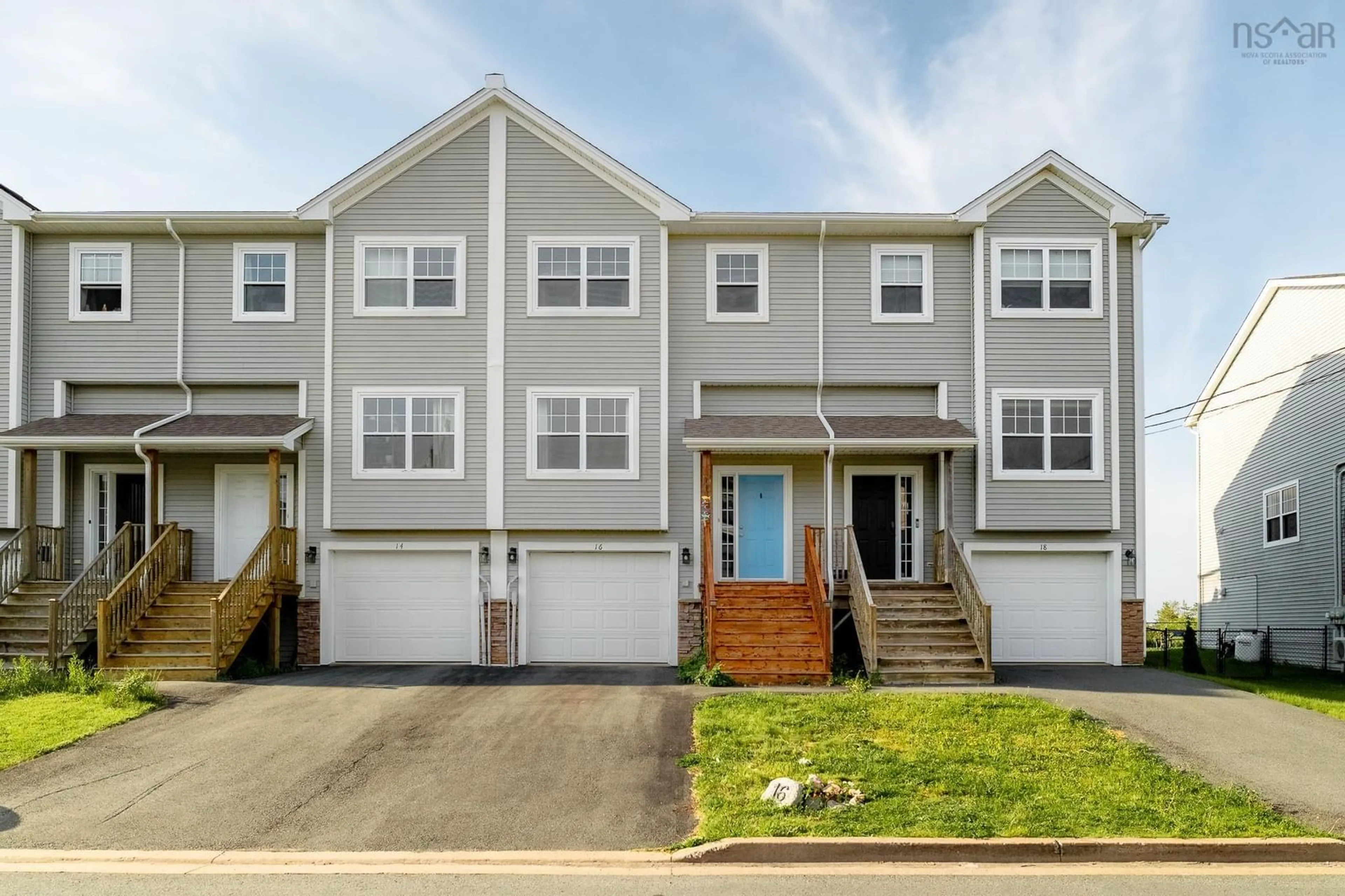 Home with vinyl exterior material, street for 16 Mica Cres, Halifax Nova Scotia B3P 0G8