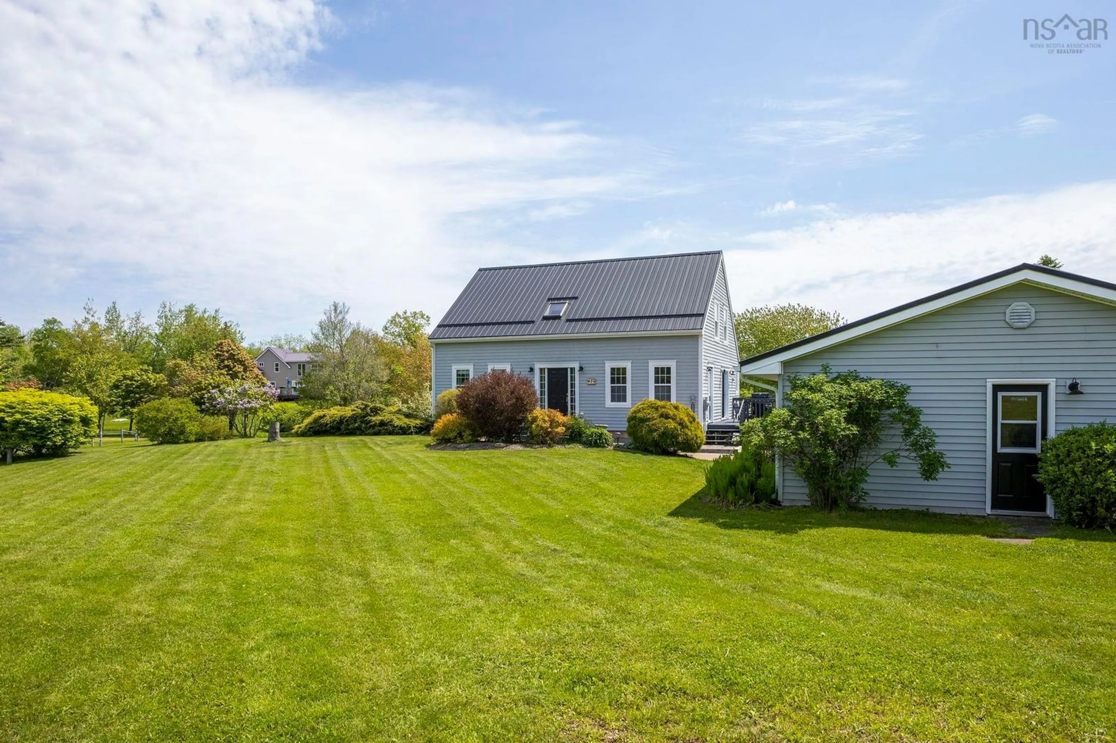 A pic from outside/outdoor area/front of a property/back of a property/a pic from drone, unknown for 19 Sandy Cove Lane, Braeshore Nova Scotia B0K 1H0