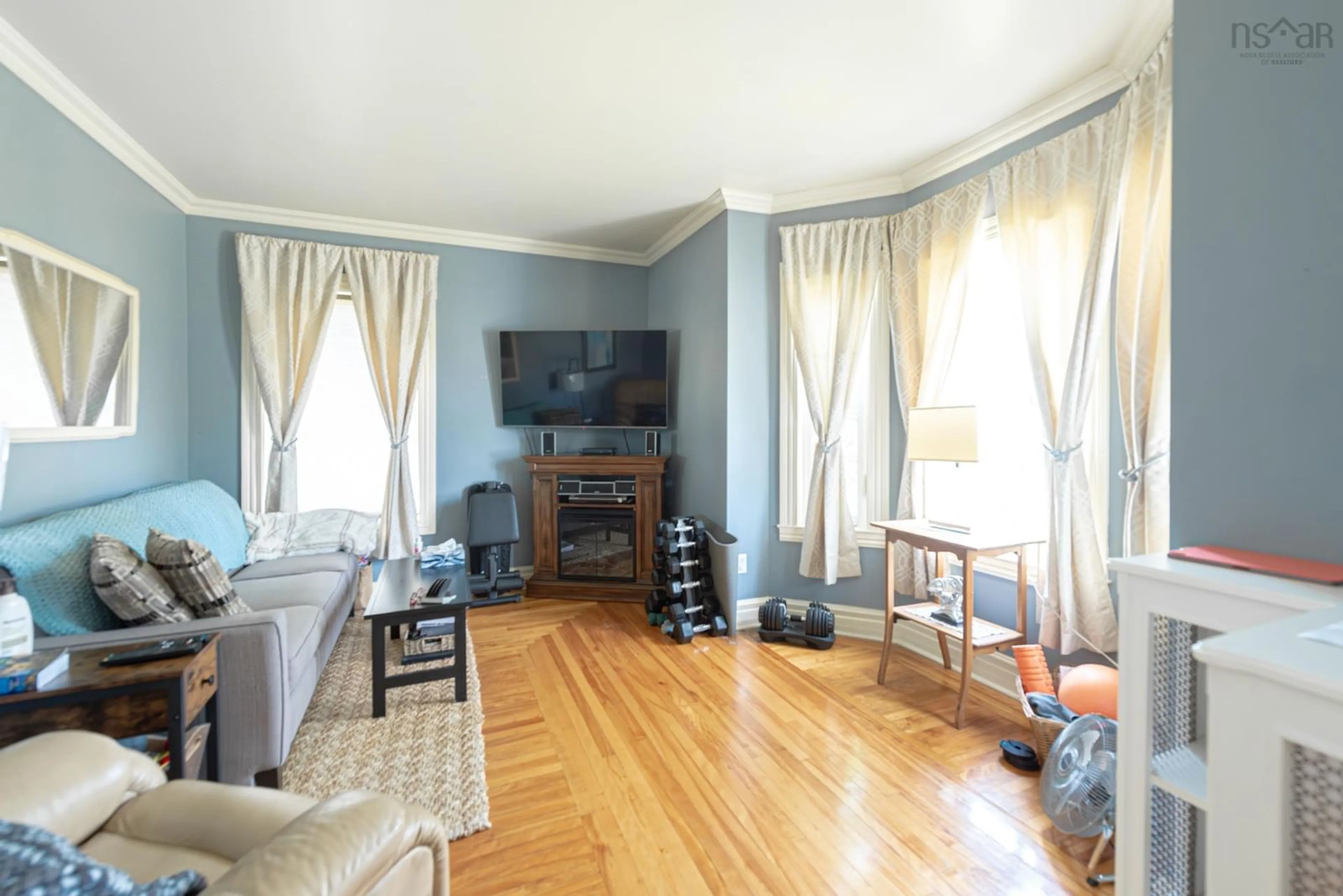 Living room with furniture, unknown for 1925 Gregorys Lane, Westville Nova Scotia B0K 2A0