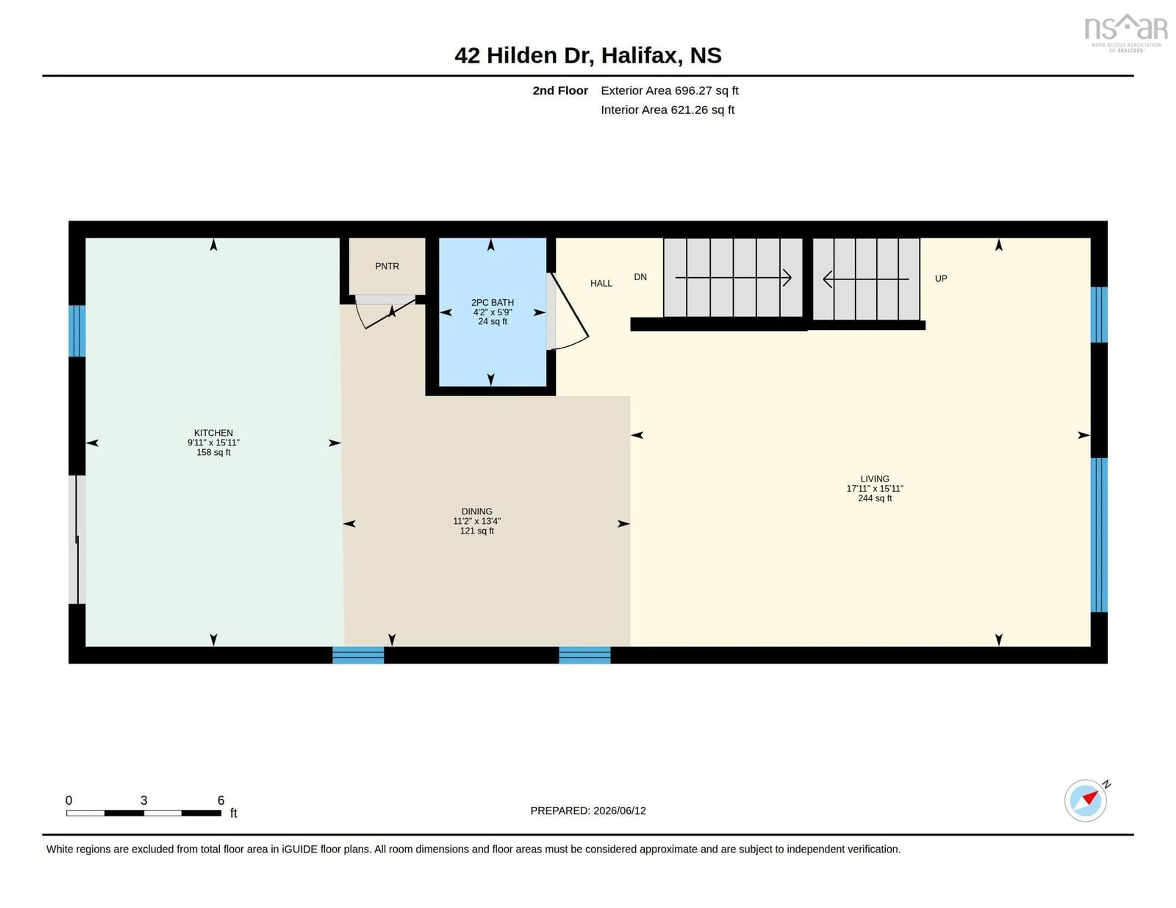 Floor plan for 42 Hilden Dr, Spryfield Nova Scotia B3R 0E4