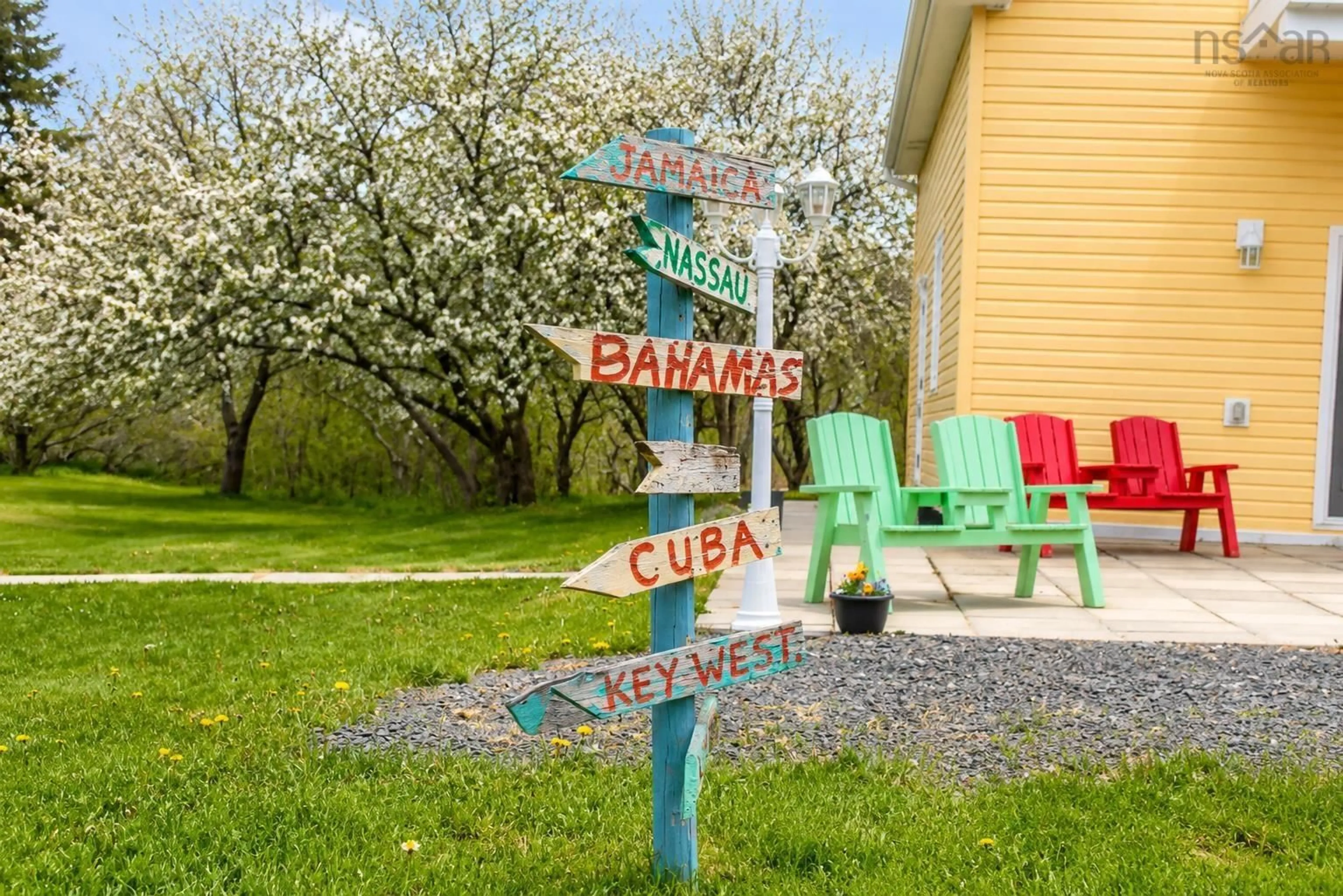 Patio, street for 19203 Highway 19 #19, South West Margaree Nova Scotia B0E 3H0