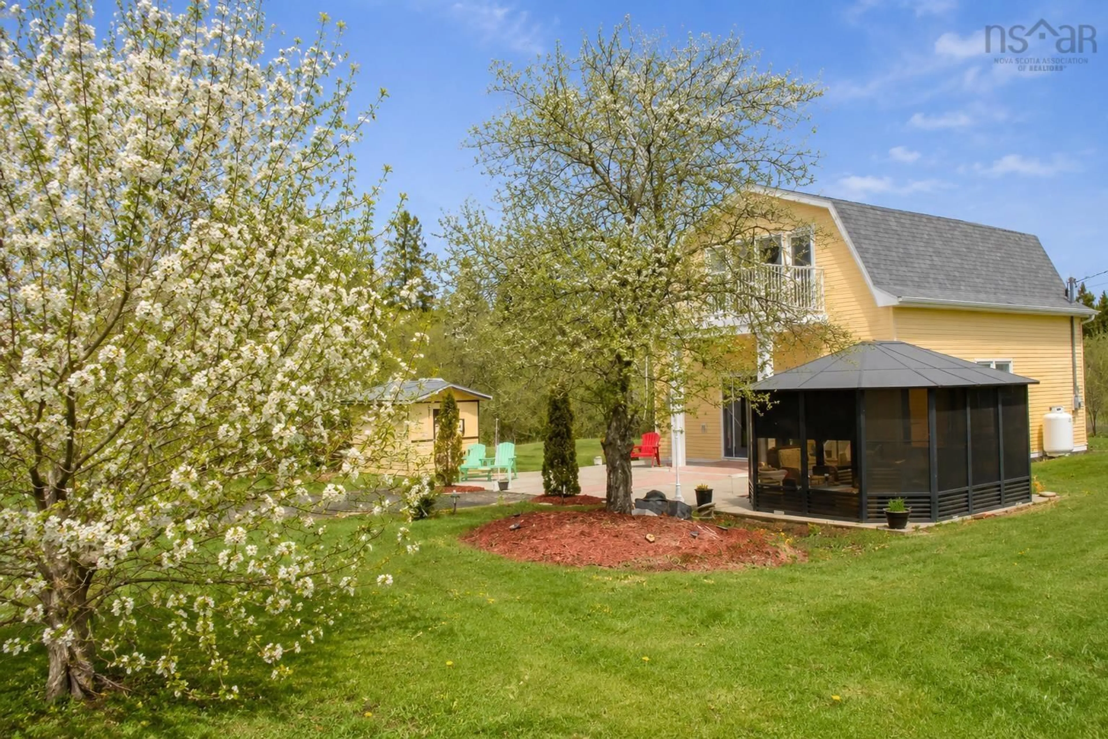 Patio, street for 19203 Highway 19 #19, South West Margaree Nova Scotia B0E 3H0