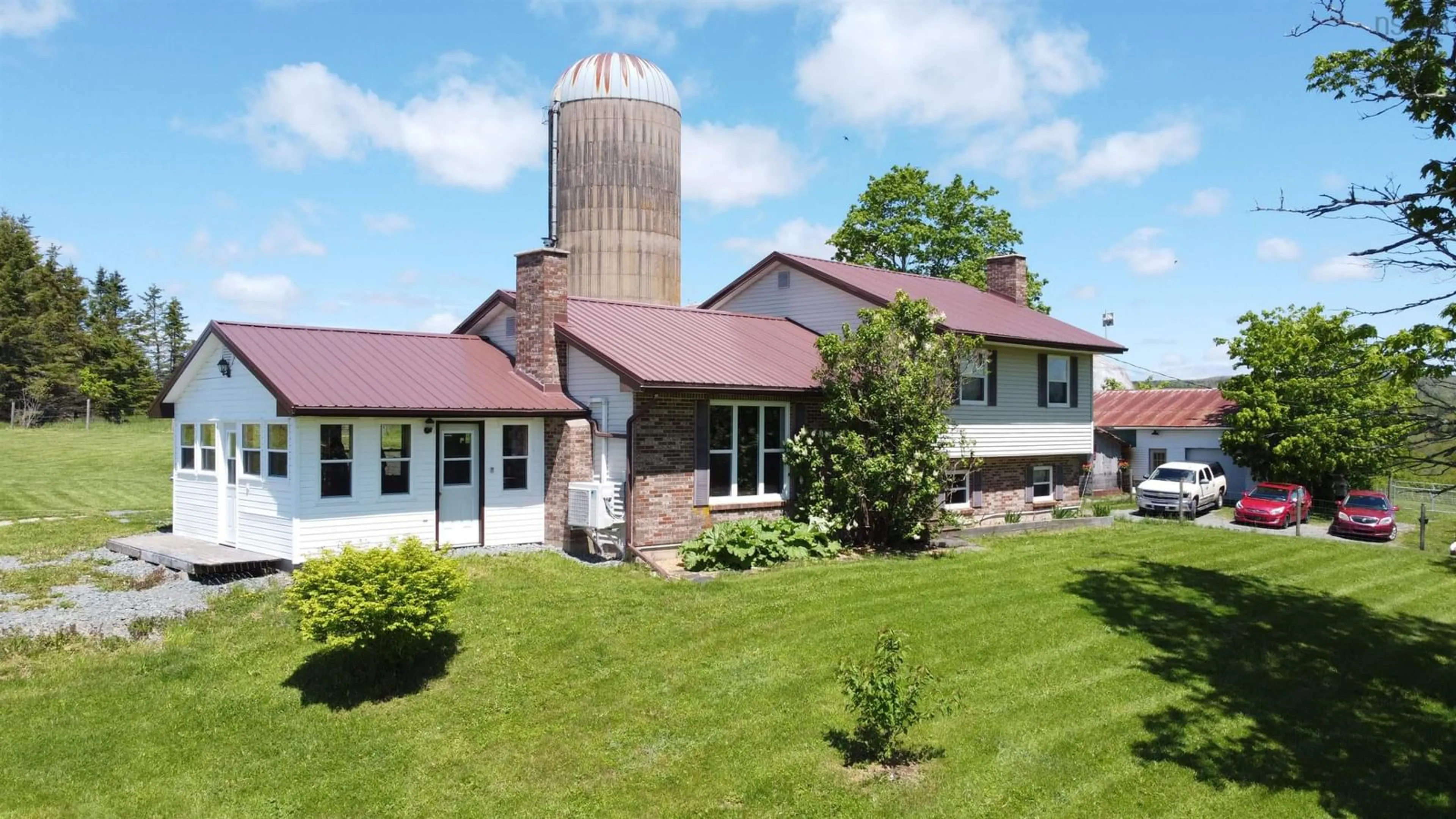 A pic from outside/outdoor area/front of a property/back of a property/a pic from drone, building for 11454 Highway 224, Elmsvale Nova Scotia B0N 1X0
