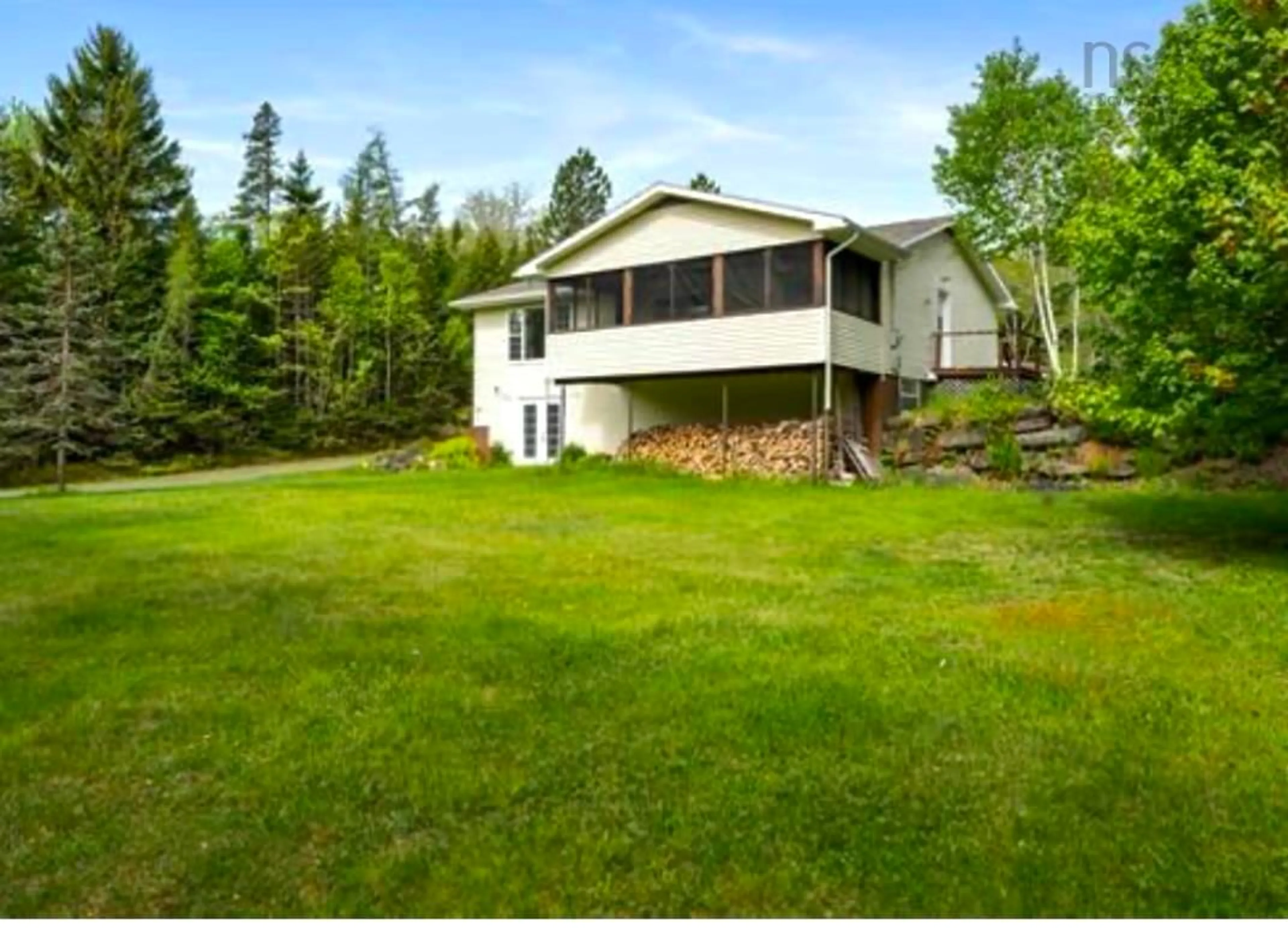 A pic from outside/outdoor area/front of a property/back of a property/a pic from drone, water/lake/river/ocean view for 45 Hospital Rd, Sherbrooke Nova Scotia B0J 3C0