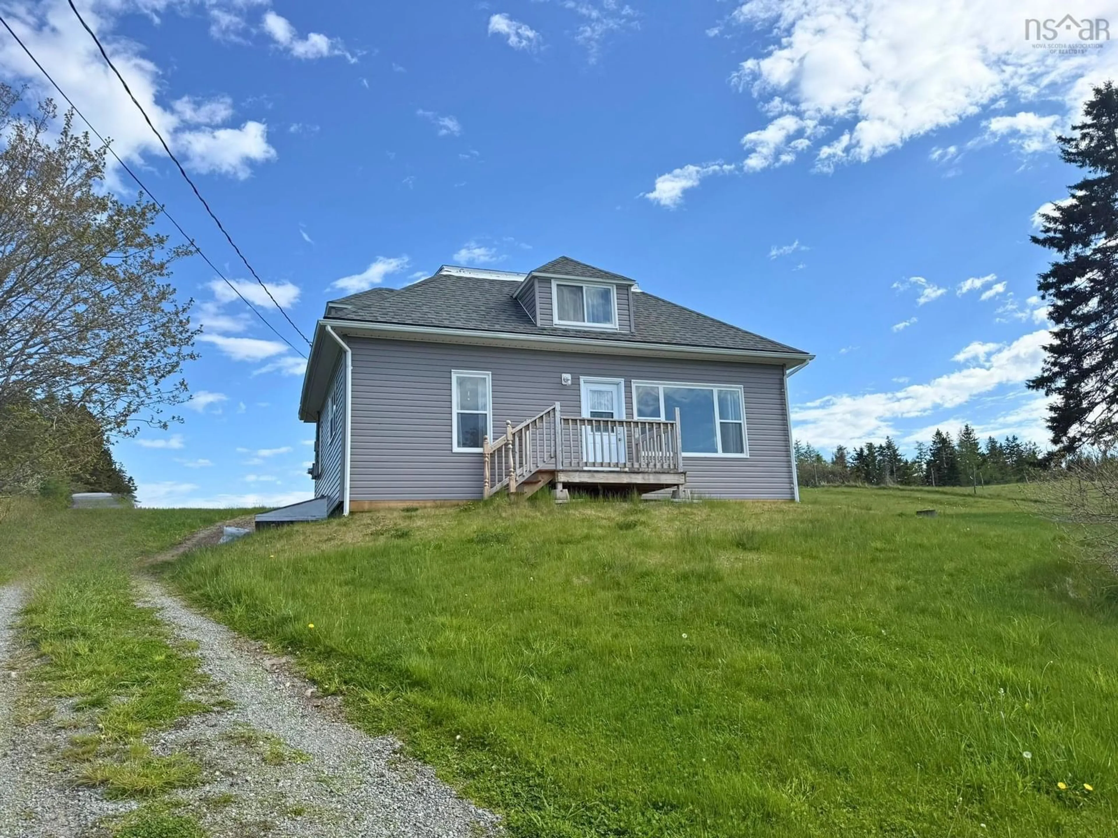 A pic from outside/outdoor area/front of a property/back of a property/a pic from drone, unknown for 50 Riverview Dr, South River Bourgeois Nova Scotia B0E 2X0