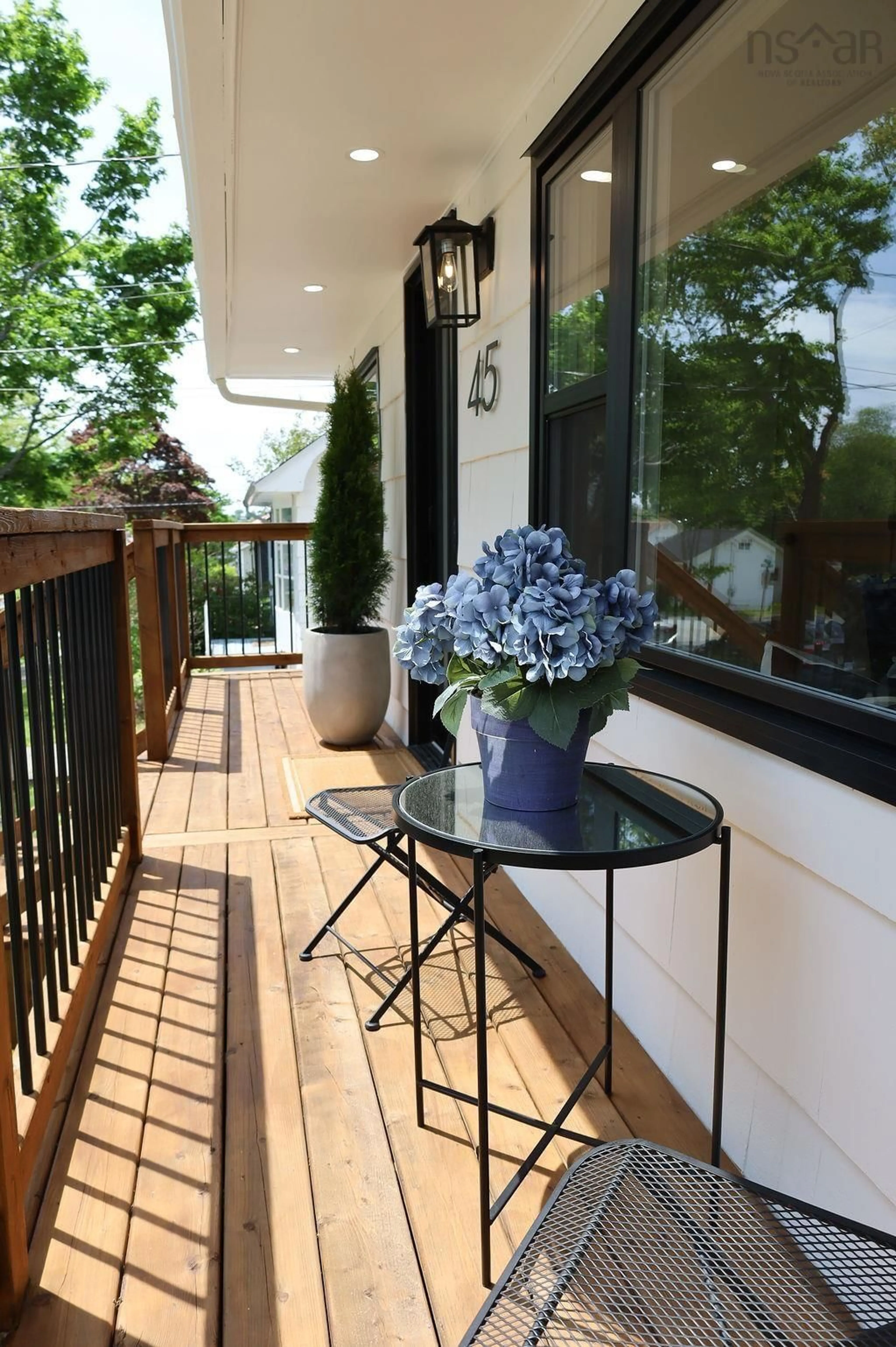Balcony in the apartment, street for 45 Russell St, Dartmouth Nova Scotia B3A 3M9