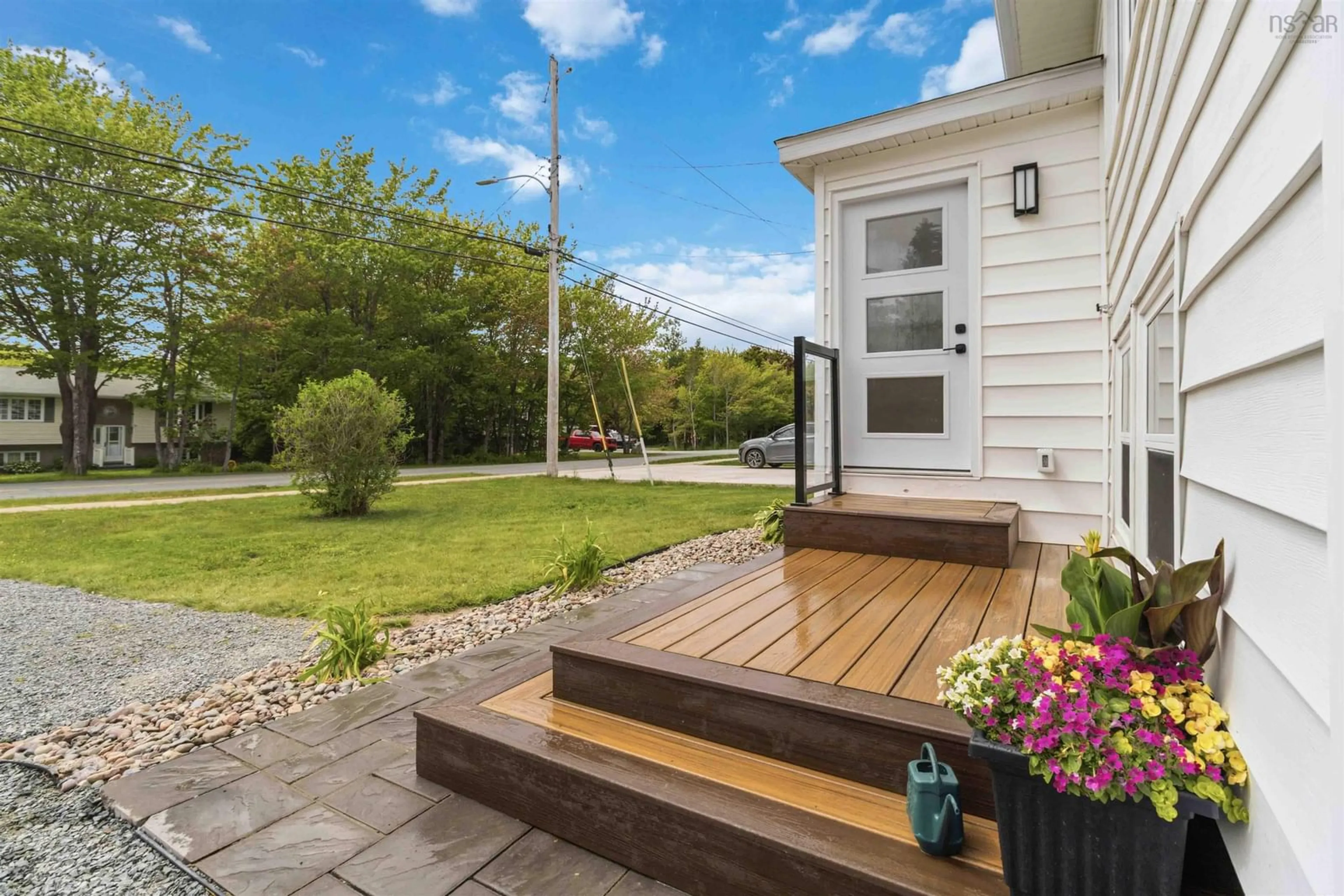 Patio, street for 205 Montague Rd, Lake Loon Nova Scotia B2W 3P6