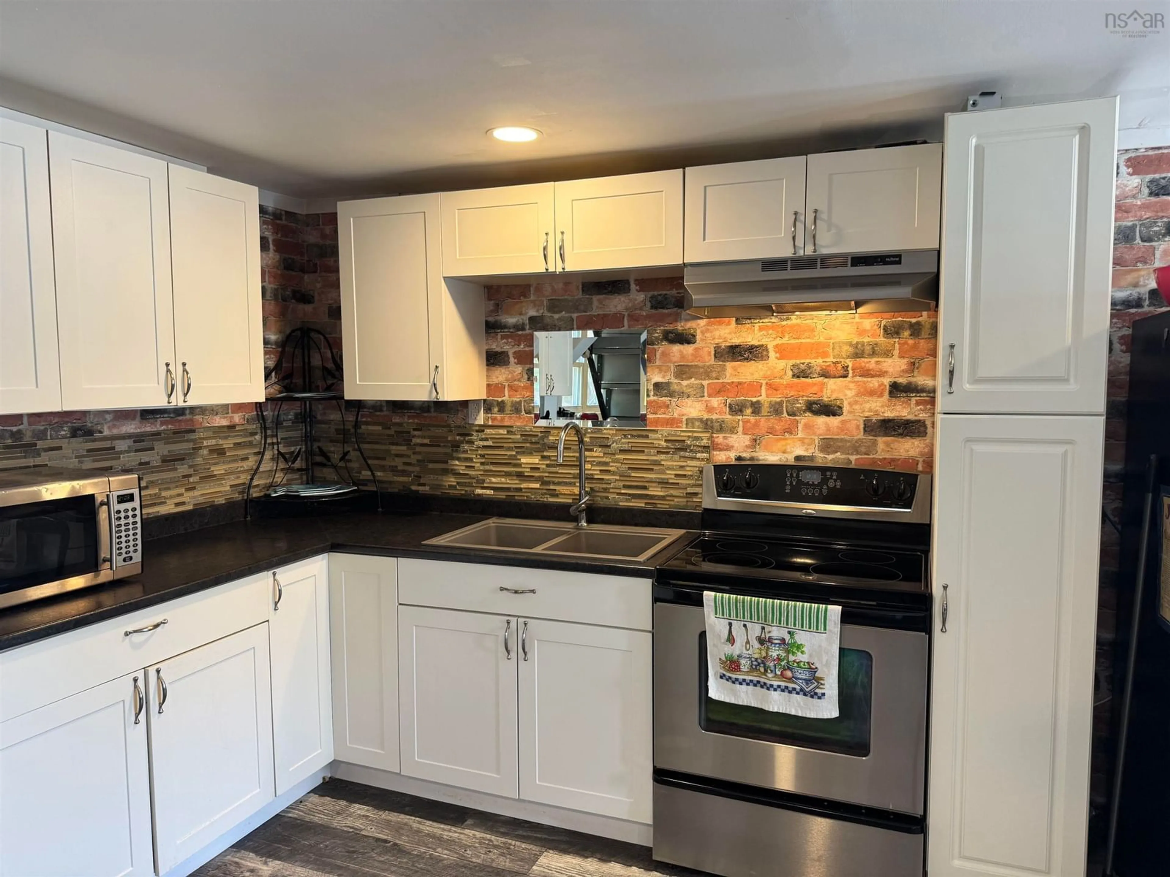 Open concept kitchen, ceramic/tile floor for 45 Beeler Rd, Elmwood Nova Scotia B0R 1A0