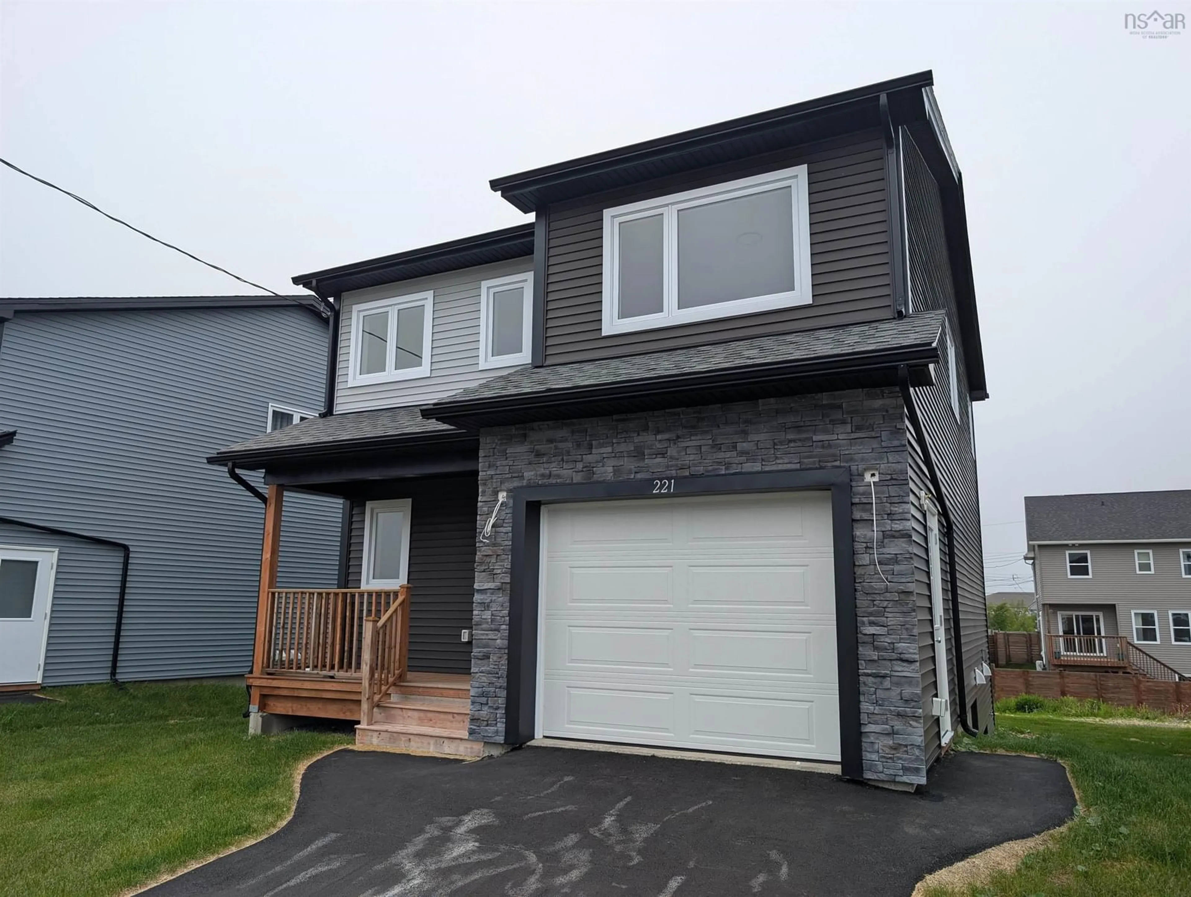 Home with vinyl exterior material, street for 221 Alabaster Way #Lot 625, Halifax Nova Scotia B3P 0E9