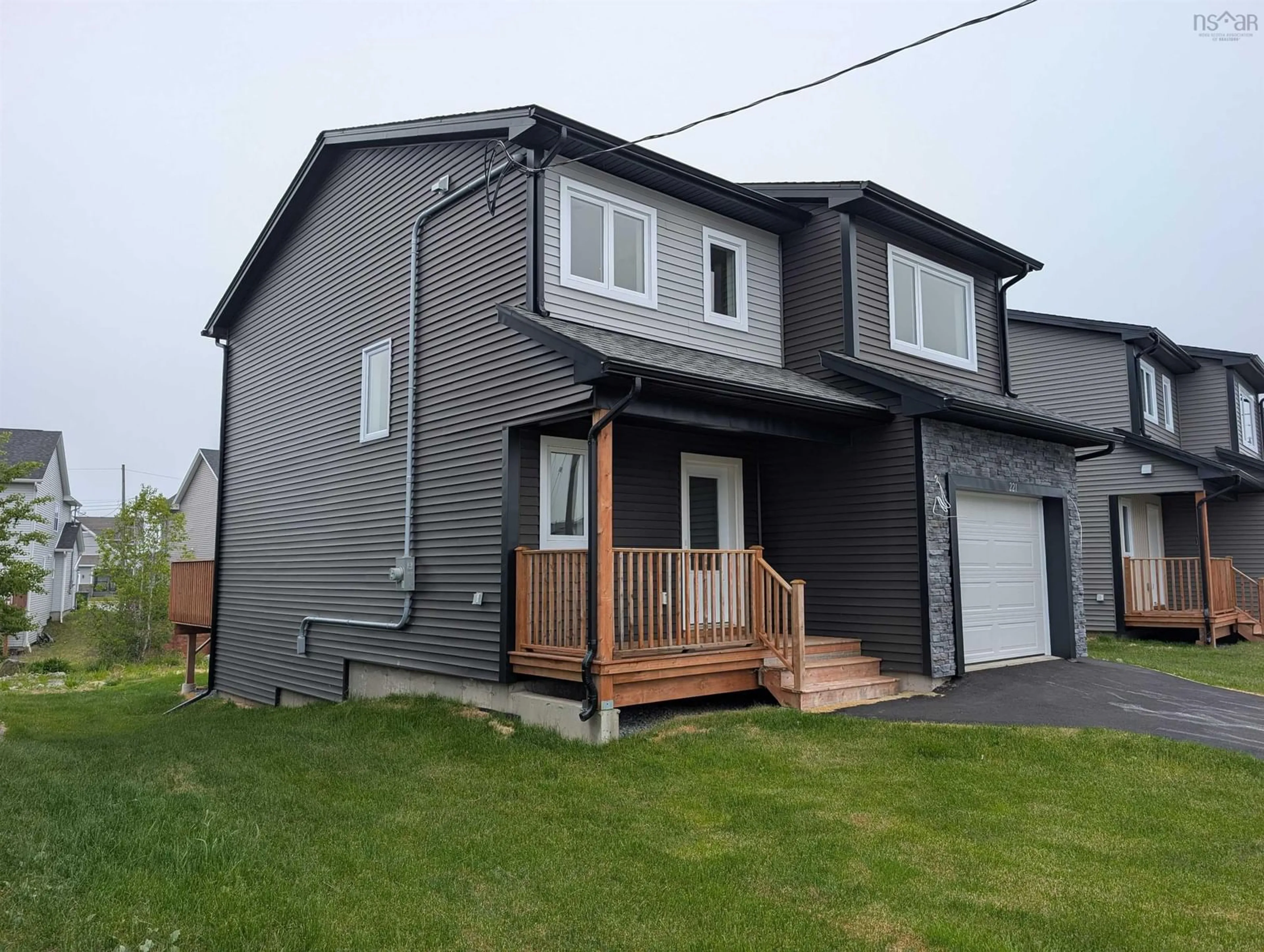 Home with vinyl exterior material, street for 221 Alabaster Way #Lot 625, Halifax Nova Scotia B3P 0E9