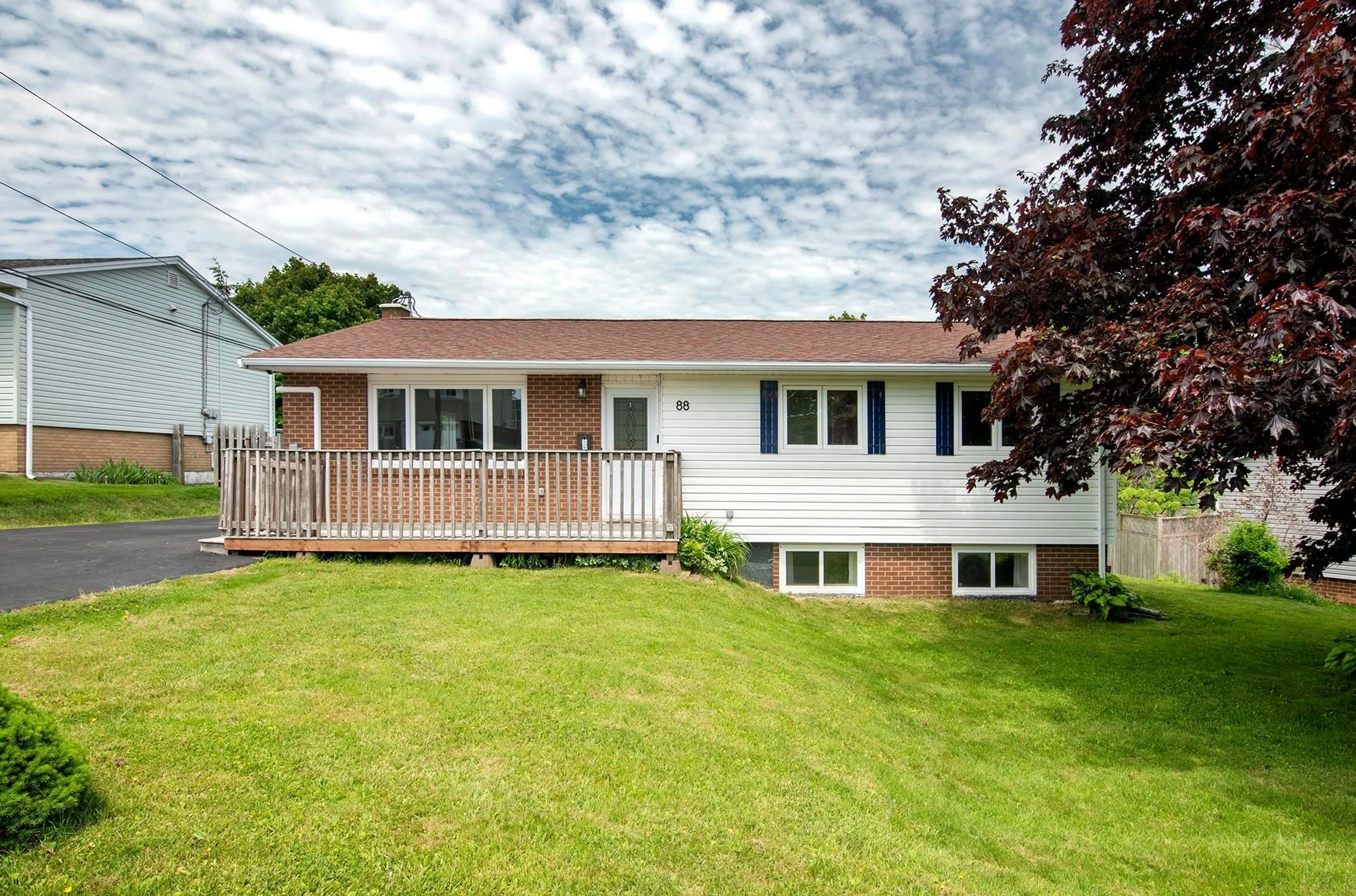 Home with vinyl exterior material, street for 88 Ancaster Crt, Cole Harbour Nova Scotia B2V 1J4