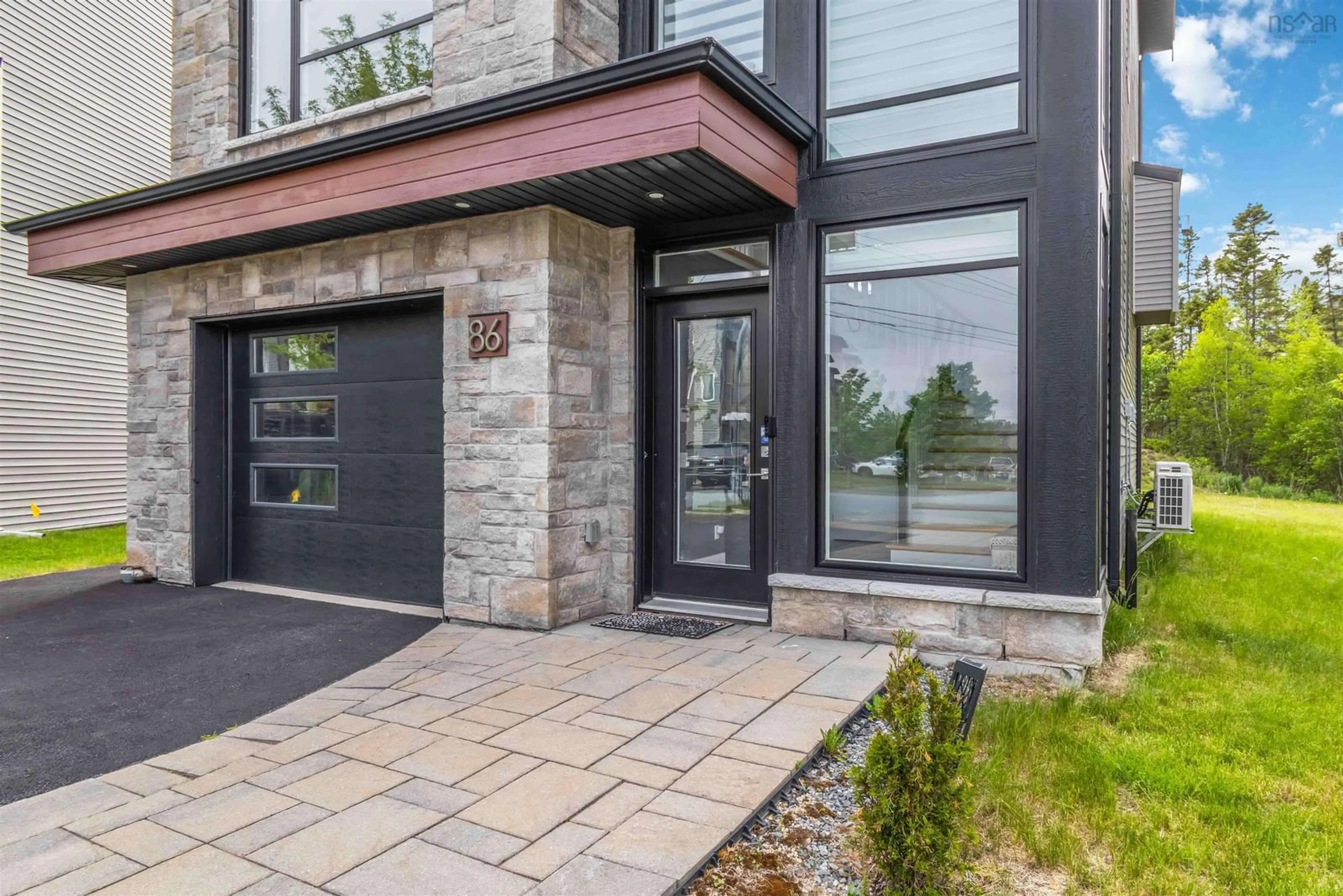 Home with brick exterior material, street for 86 Bramwell Crt, Bedford Nova Scotia B4B 0W2