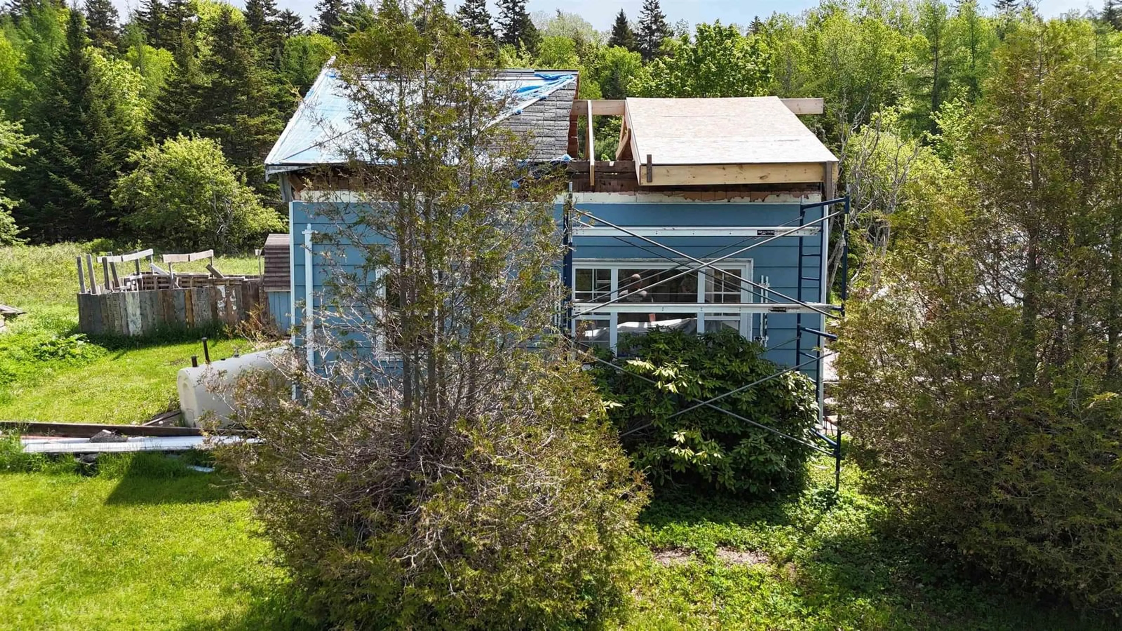 A pic from outside/outdoor area/front of a property/back of a property/a pic from drone, building for 1800 Highway 336, Dean Nova Scotia B0N 2M0
