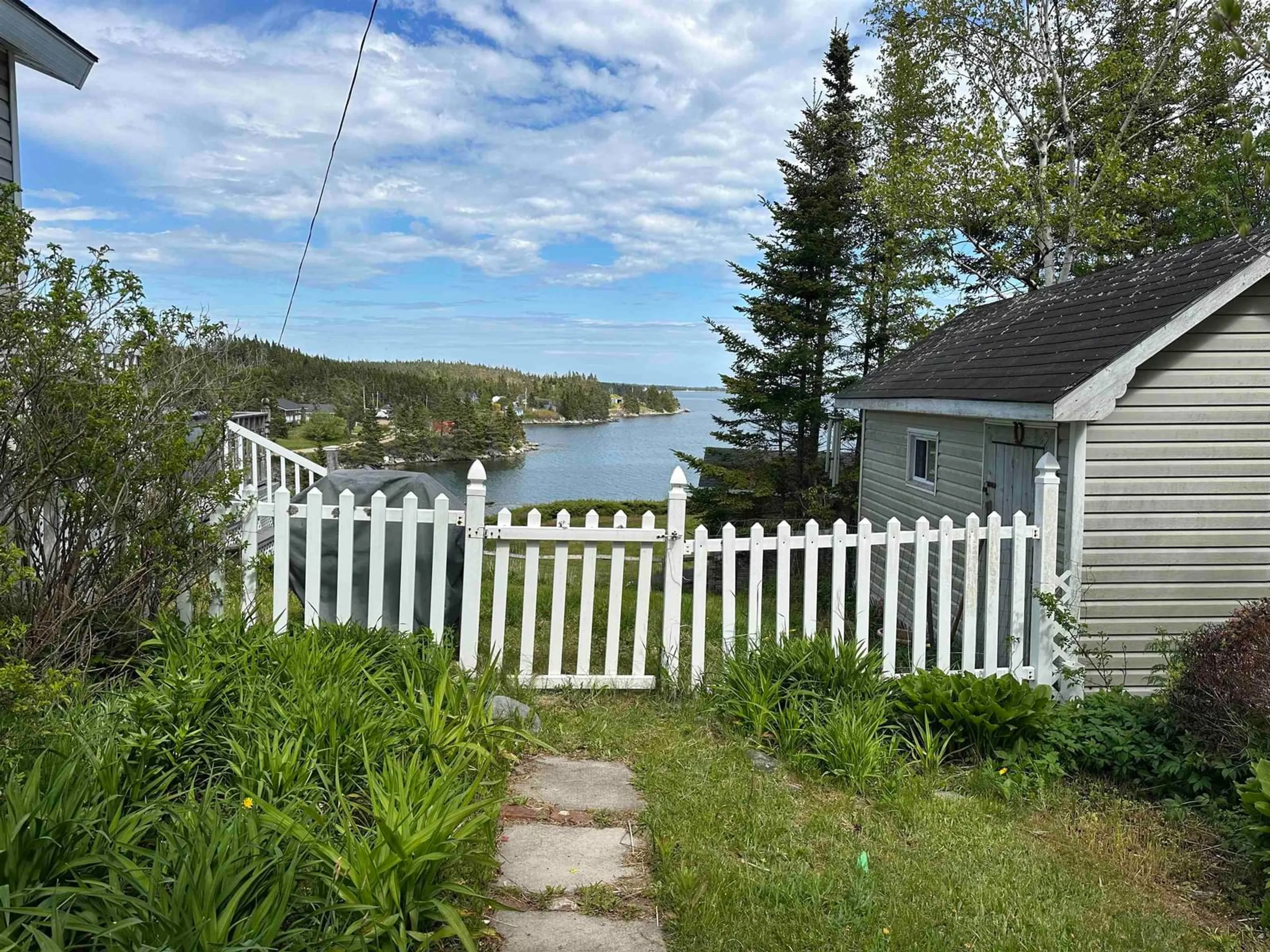 Patio, water/lake/river/ocean view for 5034 Highway 7, Liscomb Nova Scotia B0J 2A0