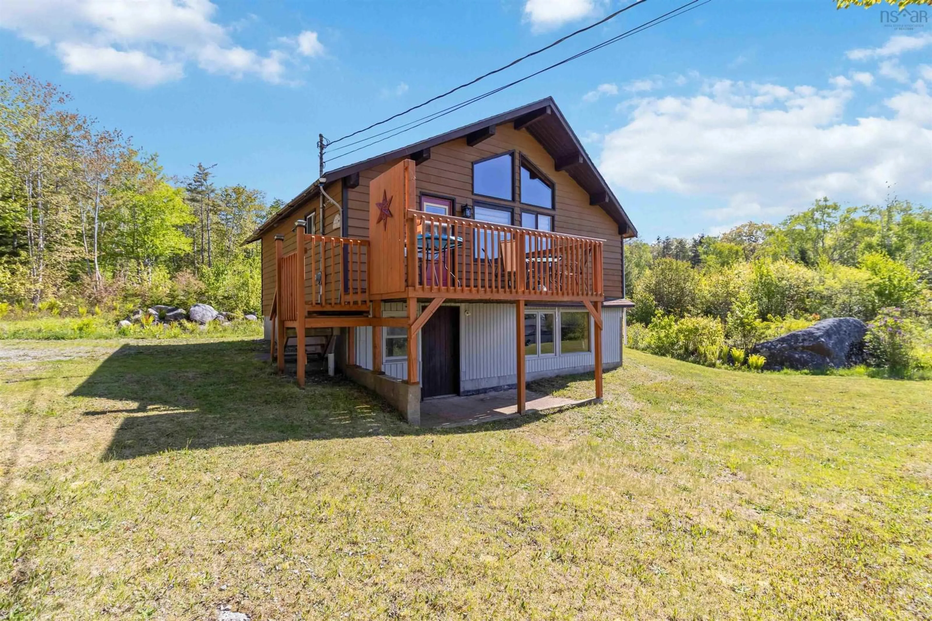 A pic from outside/outdoor area/front of a property/back of a property/a pic from drone, building for 11 Beach View Lane #B5, Summerville Centre Nova Scotia B0T 1T0