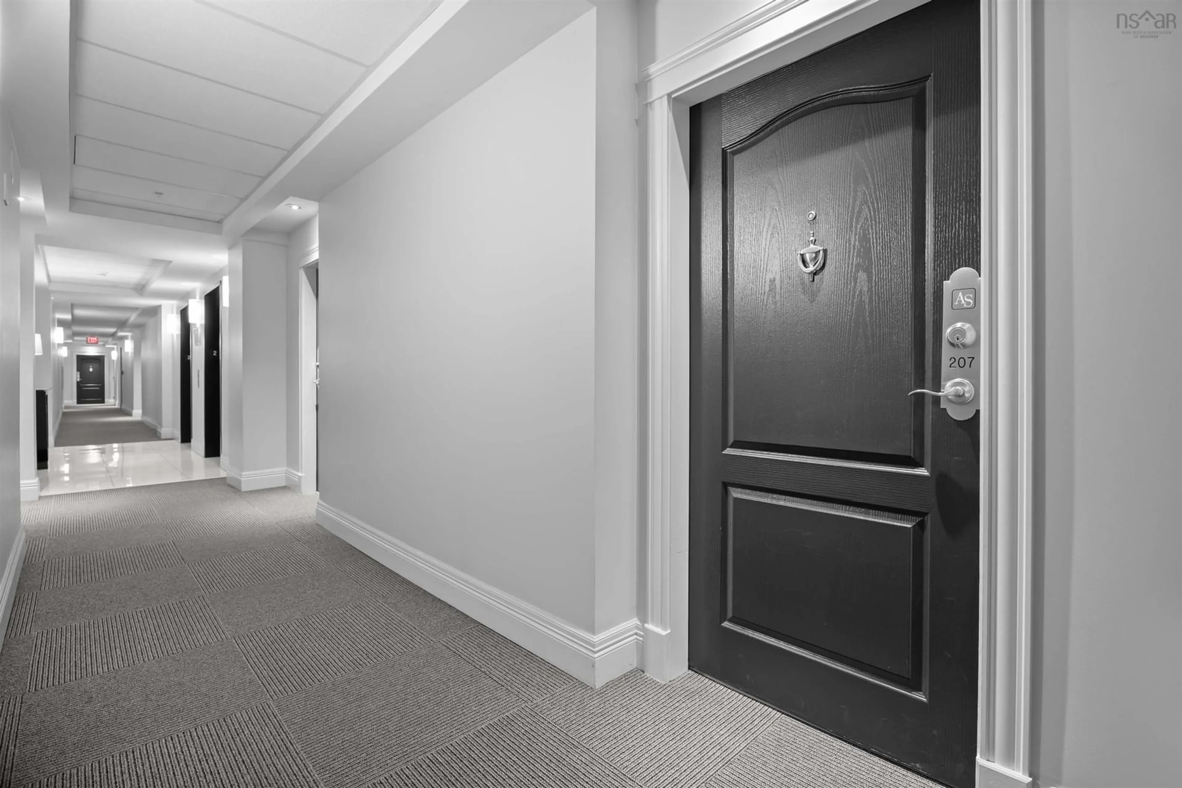 Indoor foyer for 5839 Cunard St #207, Halifax Nova Scotia B3K 0B9