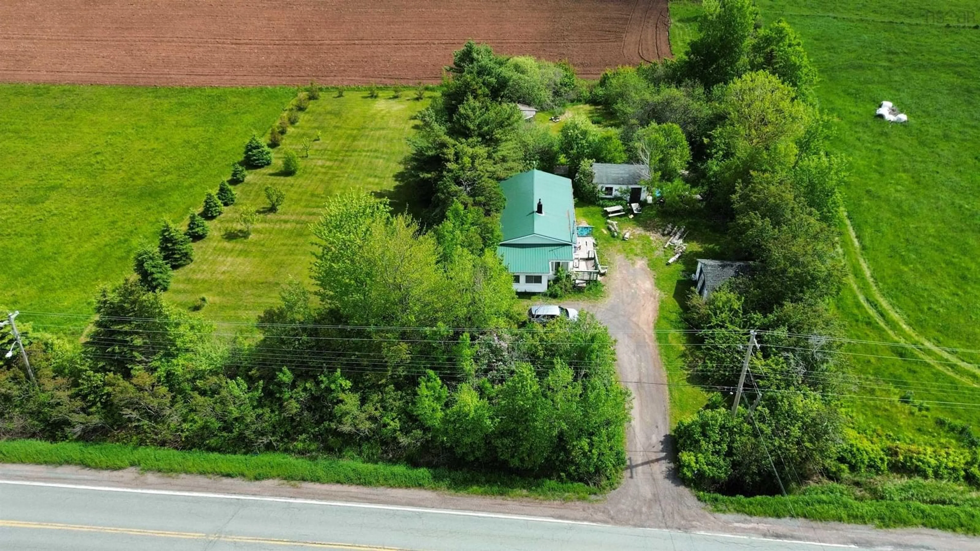 A pic from outside/outdoor area/front of a property/back of a property/a pic from drone, unknown for 11371 6 Hwy, South Pugwash Nova Scotia B0K 1L0
