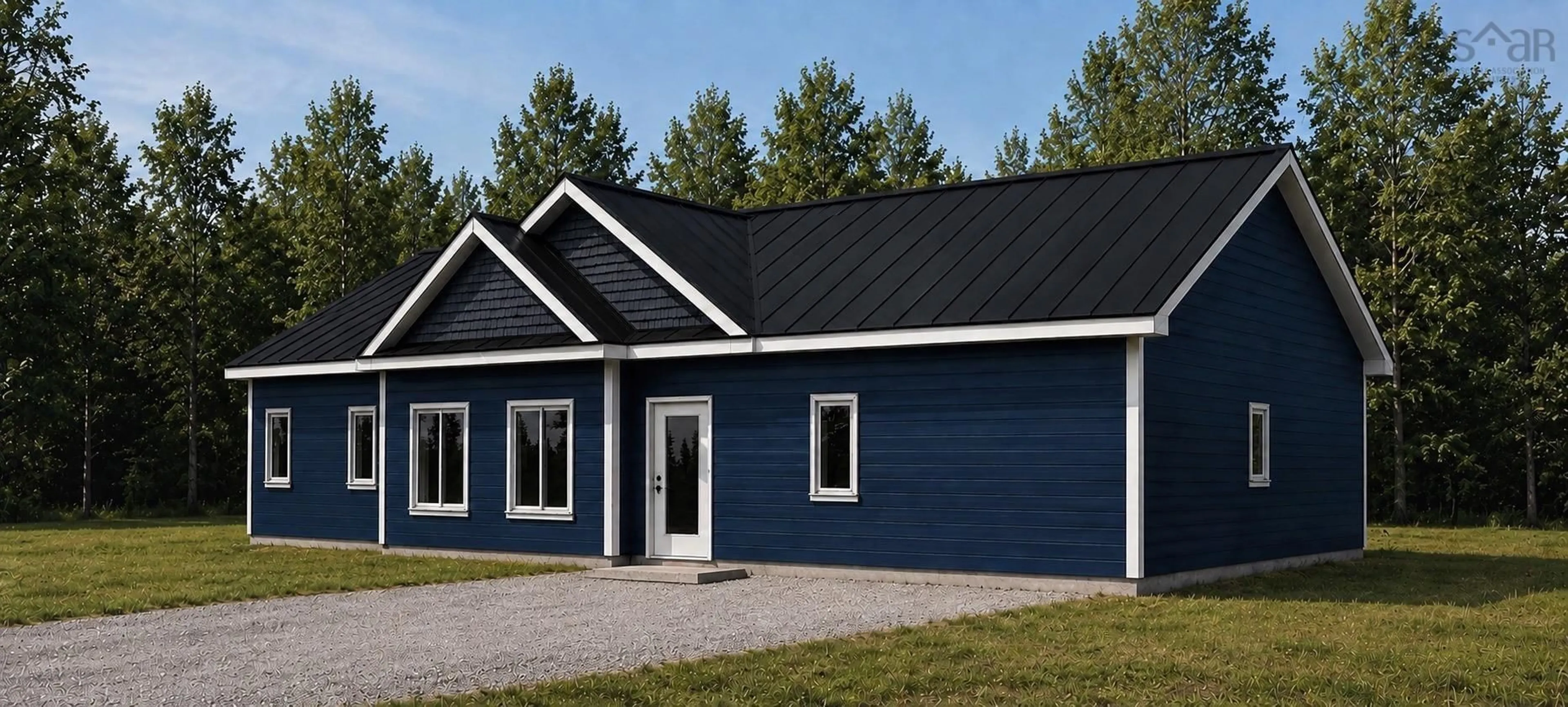 Home with vinyl exterior material, building for 61 Hilltop Dr, Port Hastings Nova Scotia B9A 1P2