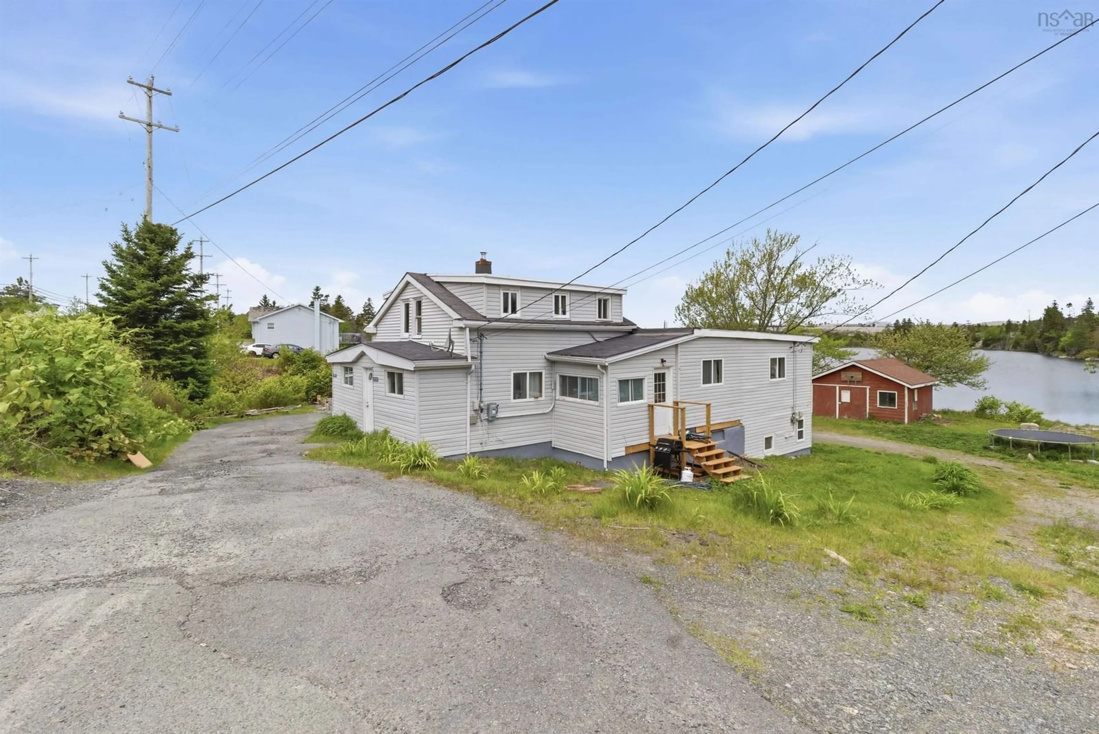 A pic from outside/outdoor area/front of a property/back of a property/a pic from drone, street for 1197-1199 St. Margaret's Bay Rd, Beechville Nova Scotia B3T 1A7