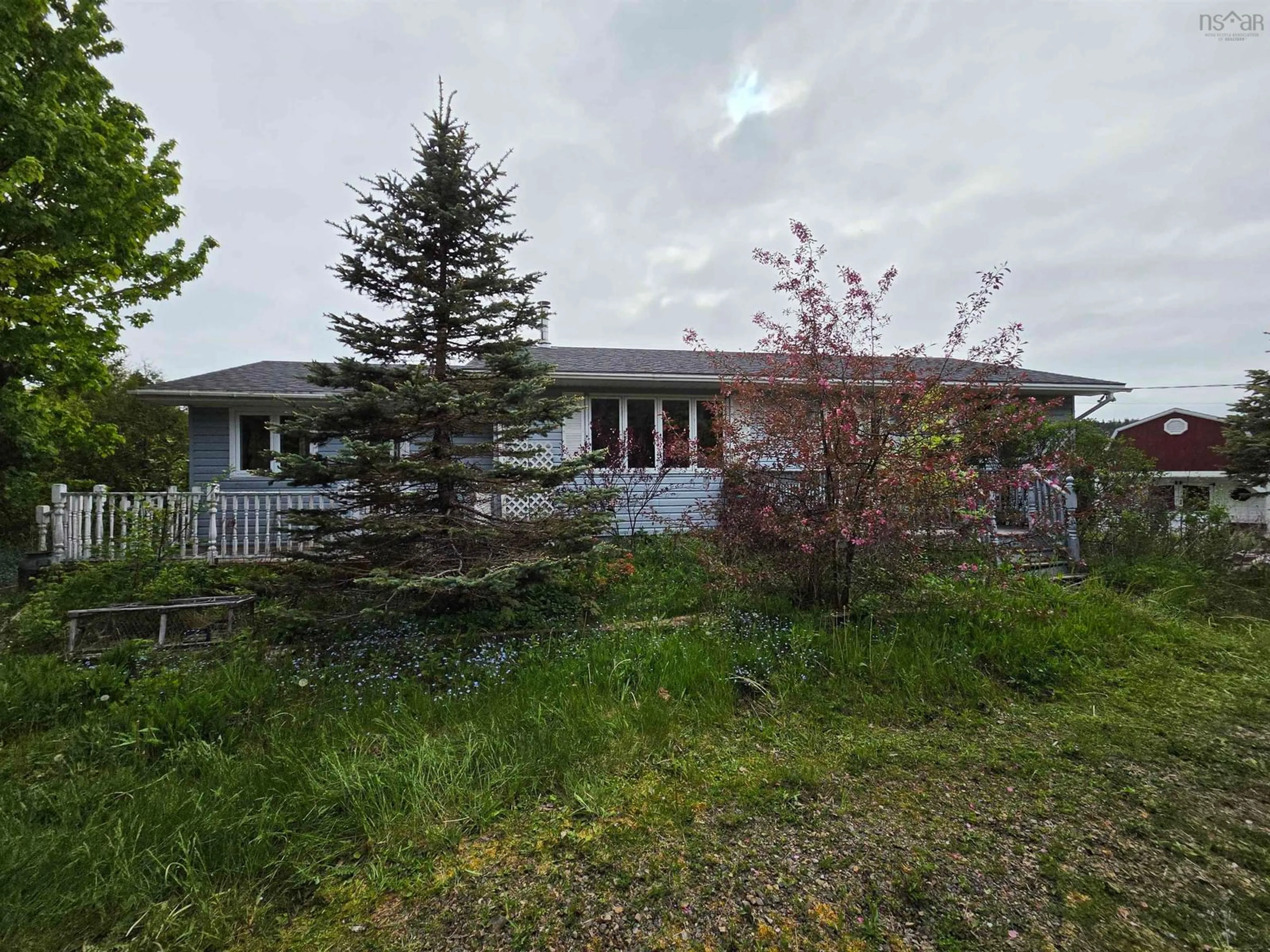 A pic from outside/outdoor area/front of a property/back of a property/a pic from drone, unknown for 2037 Castle Bay Rd, Benacadie Nova Scotia B1T 1H3